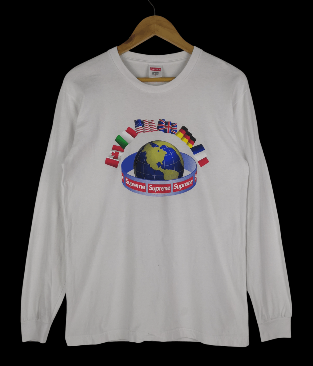 Supreme Supreme Worldwide T-Shirt Long Sleeve Supreme Size US M / EU 48-50 / 2 - 2 Thumbnail