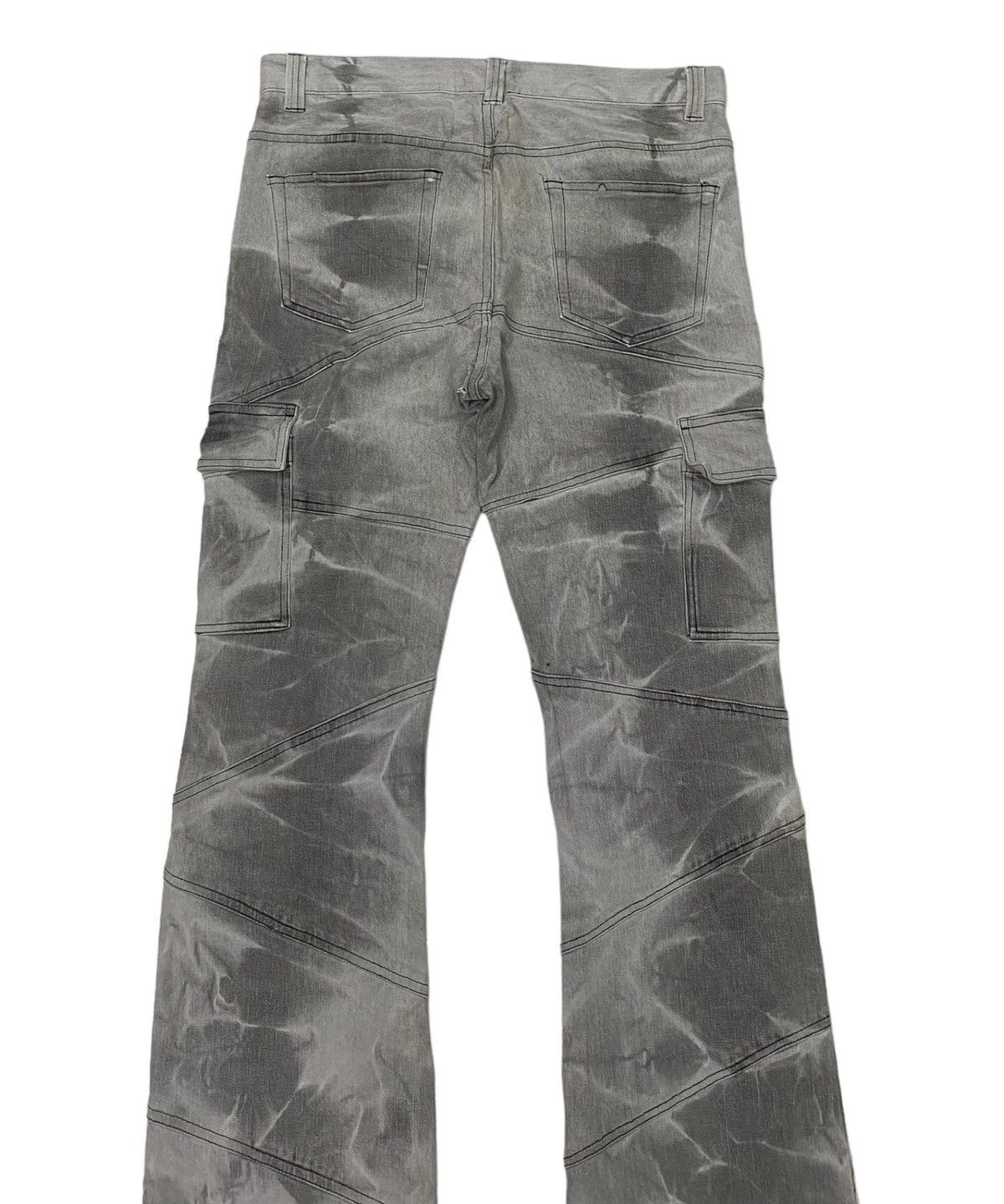 Tornado Mart 🔥FLARE CARGO PANTS MODERN LOVERS MULTI POCKET HAGI STYLE Size US 32 / EU 48 - 7 Thumbnail