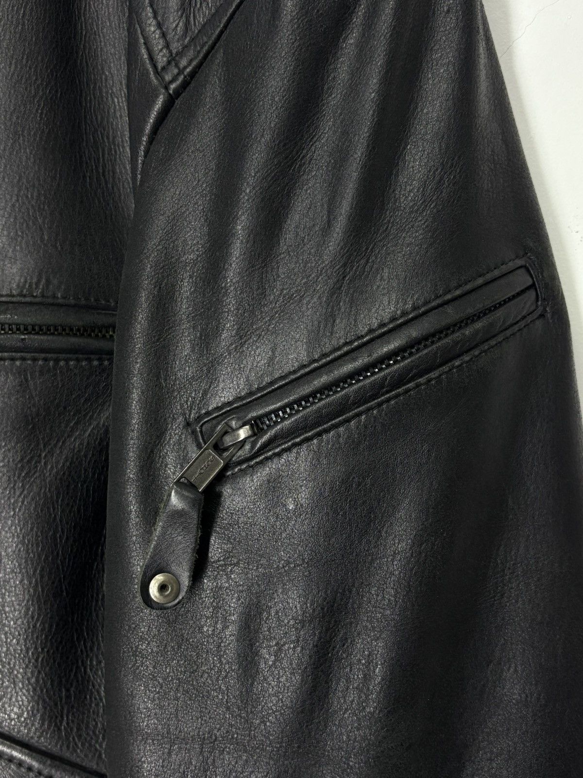 Schott Schott USA Army Type Garment Aviator Leather Jacket Size US S / EU 44-46 / 1 - 10 Thumbnail