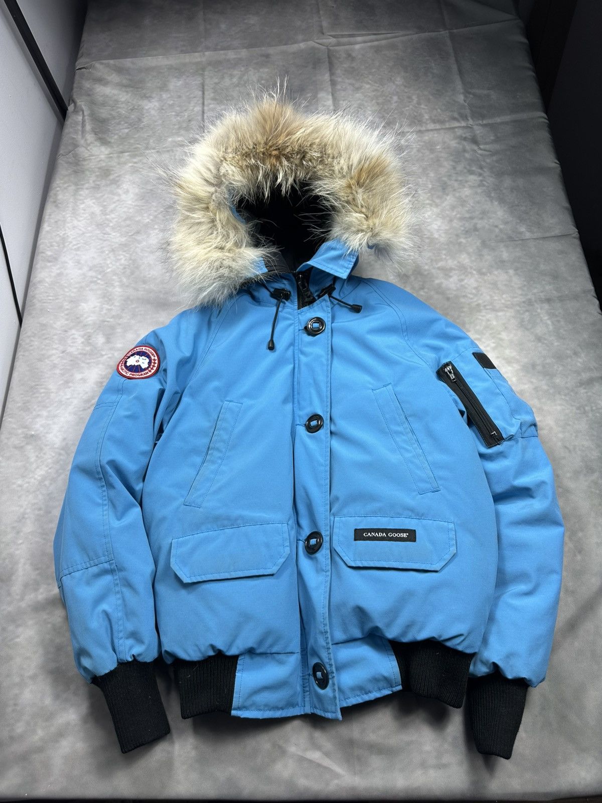 Canada Goose Canada Goose Chilliwack Fur Down Puffer Bomber Jacket Size S / US 4 / IT 40 - 1 Thumbnail