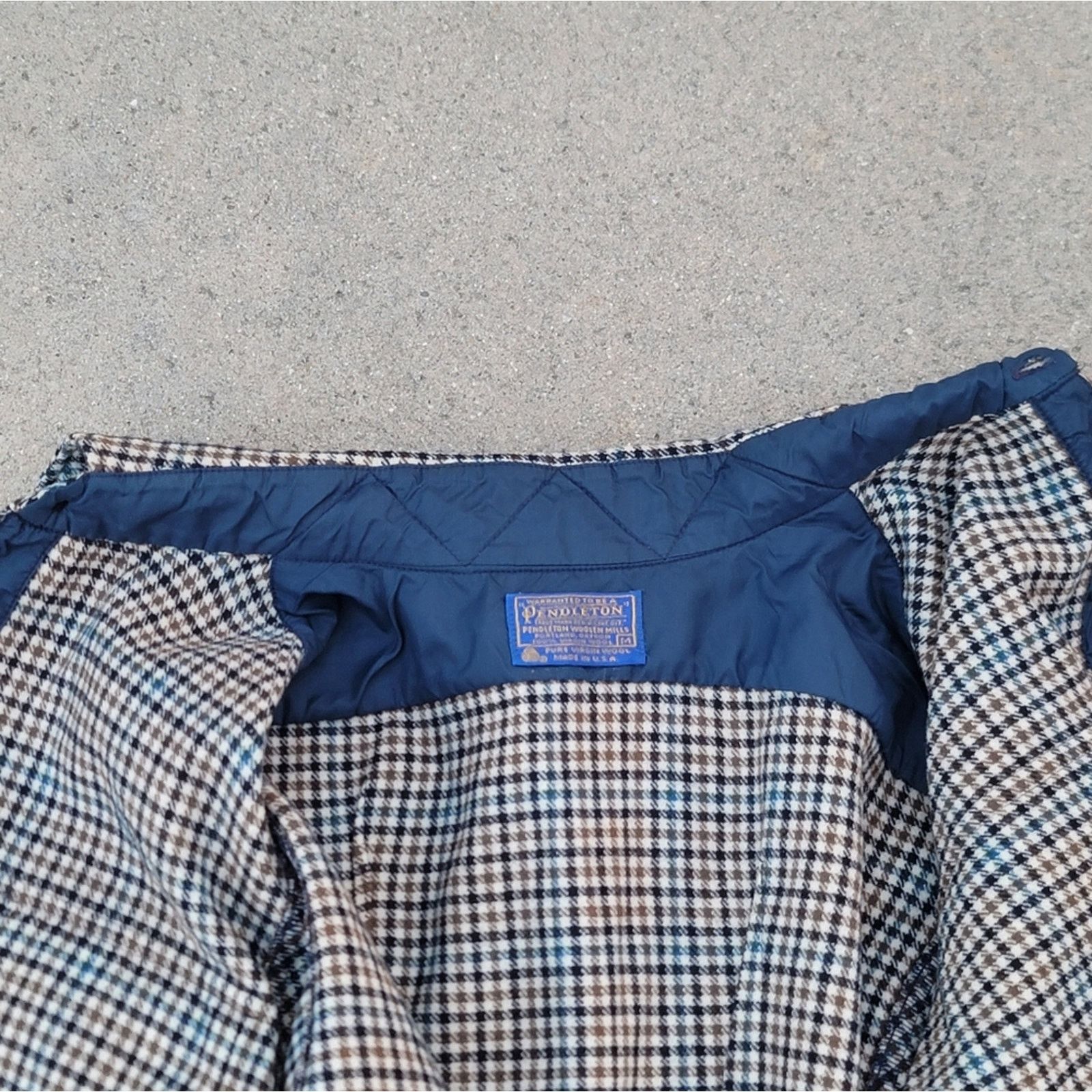 Pendleton Vtg 1970s Pendleton Pure Virgin Wool Button-up Flannel Shirt Size US M / EU 48-50 / 2 - 3 Thumbnail