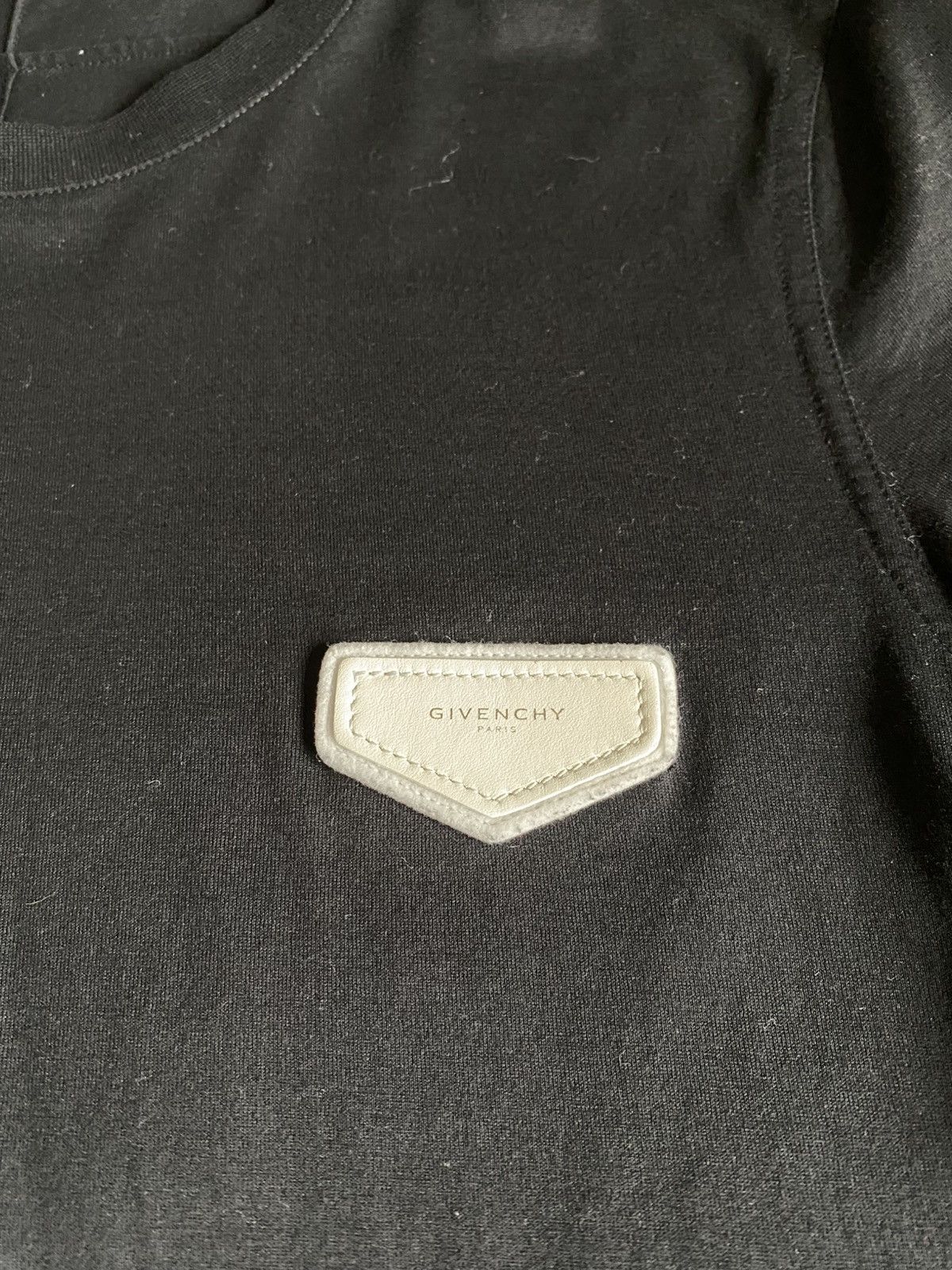 Givenchy Givenchy Lamb Leather Logo Patch Tee T Shirt Cuban Fit Grail Size US XS / EU 42 / 0 - 2 Thumbnail