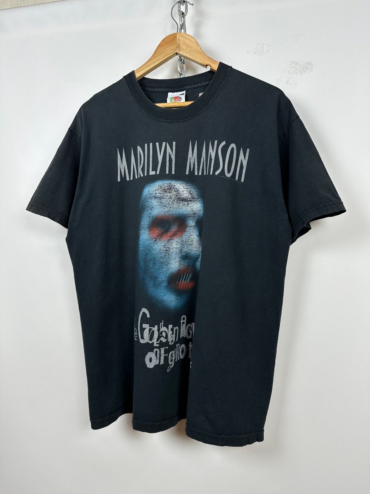 Band Tees 2003 Vintage Marilyn Manson The Golden Age of Grotesque Size US L / EU 52-54 / 3 - 3 Thumbnail