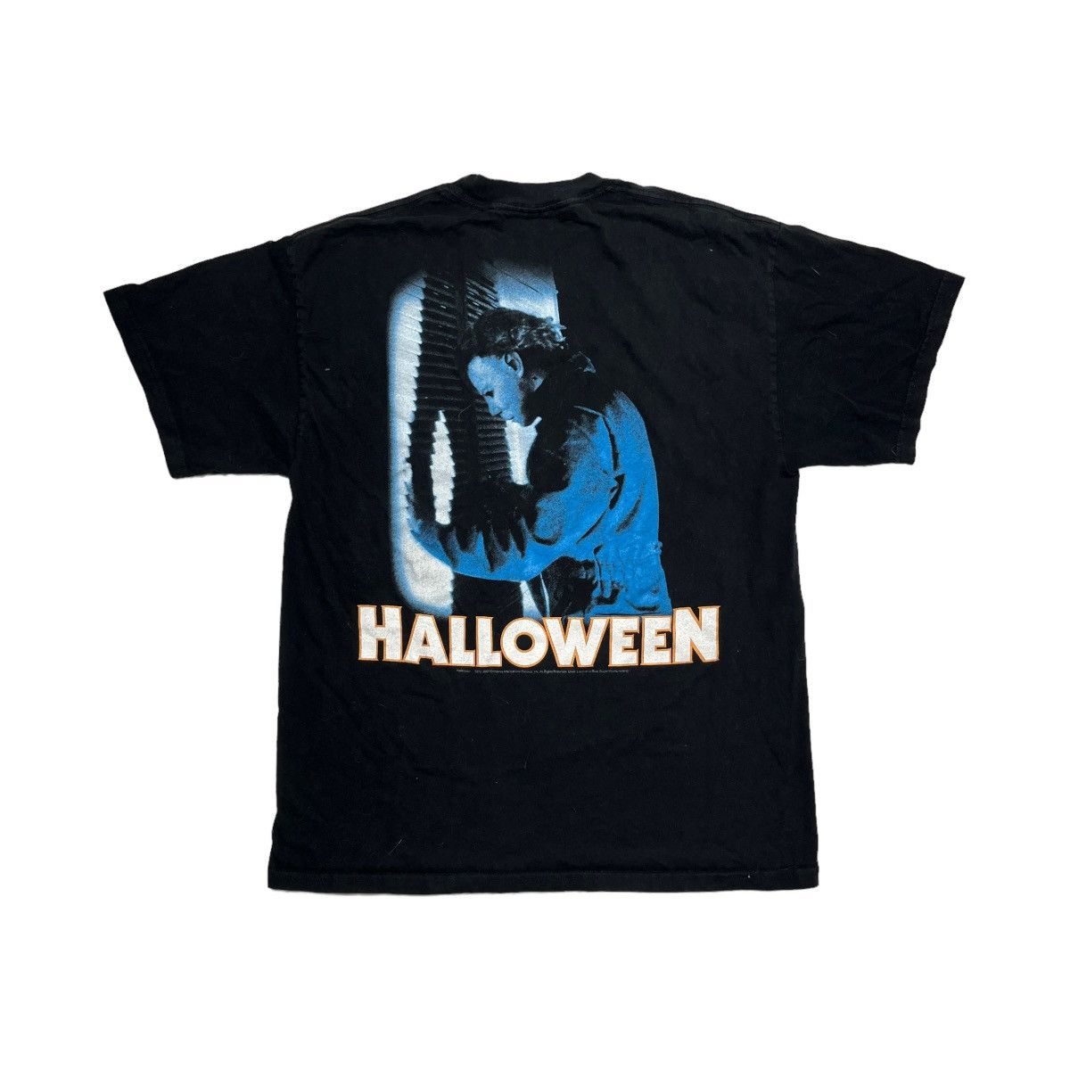 Vintage 2001 Halloween Blue Grape Tee Size US L / EU 52-54 / 3 - 4 Thumbnail