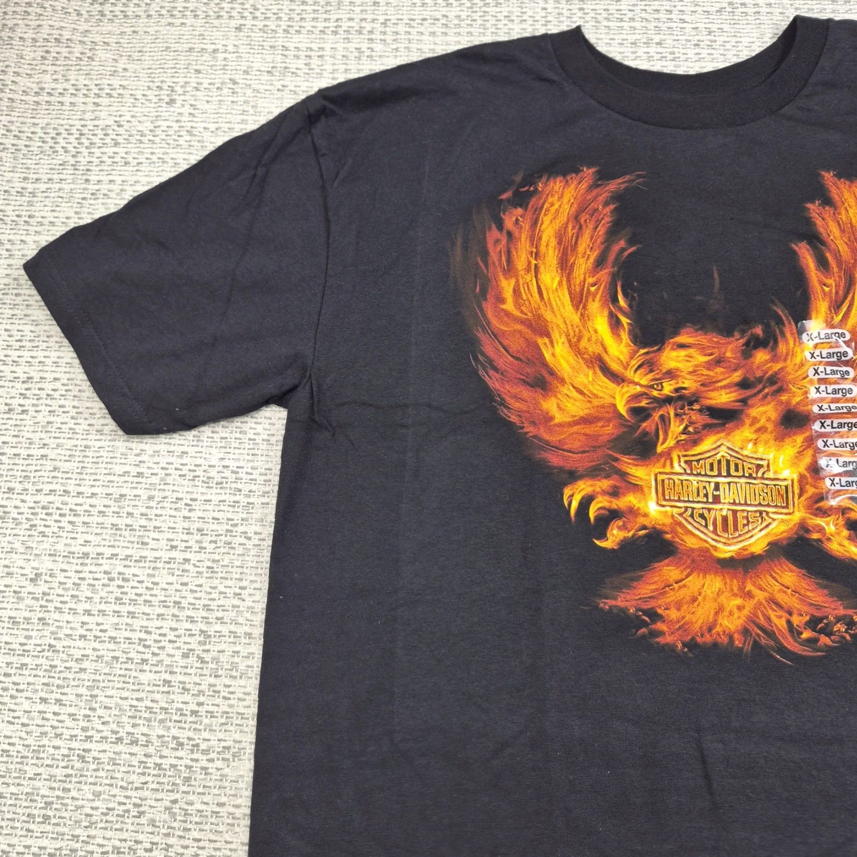 Harley Davidson Harley-Davidson Prescott Shirt Mens XL Black Short Sleeve T-Shirt Graphic Print Front Back Grand Canyon Biker Logo Size US XL / EU 56 / 4 - 5 Thumbnail