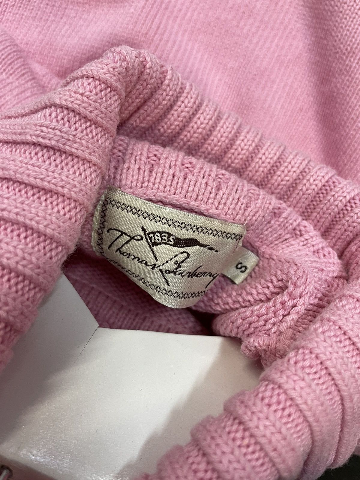 Burberry Vintage Thomas Burberry Sweater Size S / US 4 / IT 40 - 4 Thumbnail
