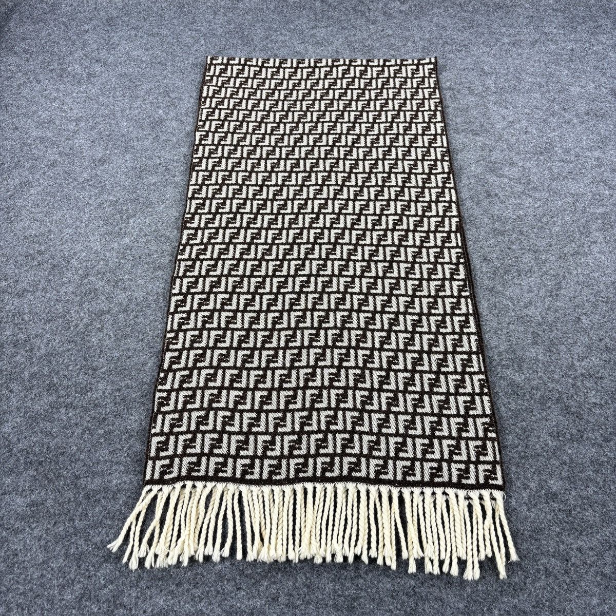 Fendi × Vintage Fendi Scarf # D730 # Muffler # Neckwear Size ONE SIZE - 4 Thumbnail