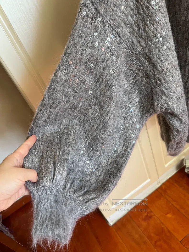 Brunello Cucinelli Brunello Cucinelli Full Sequin Jacket Size M / US 6-8 / IT 42-44 - 6 Thumbnail