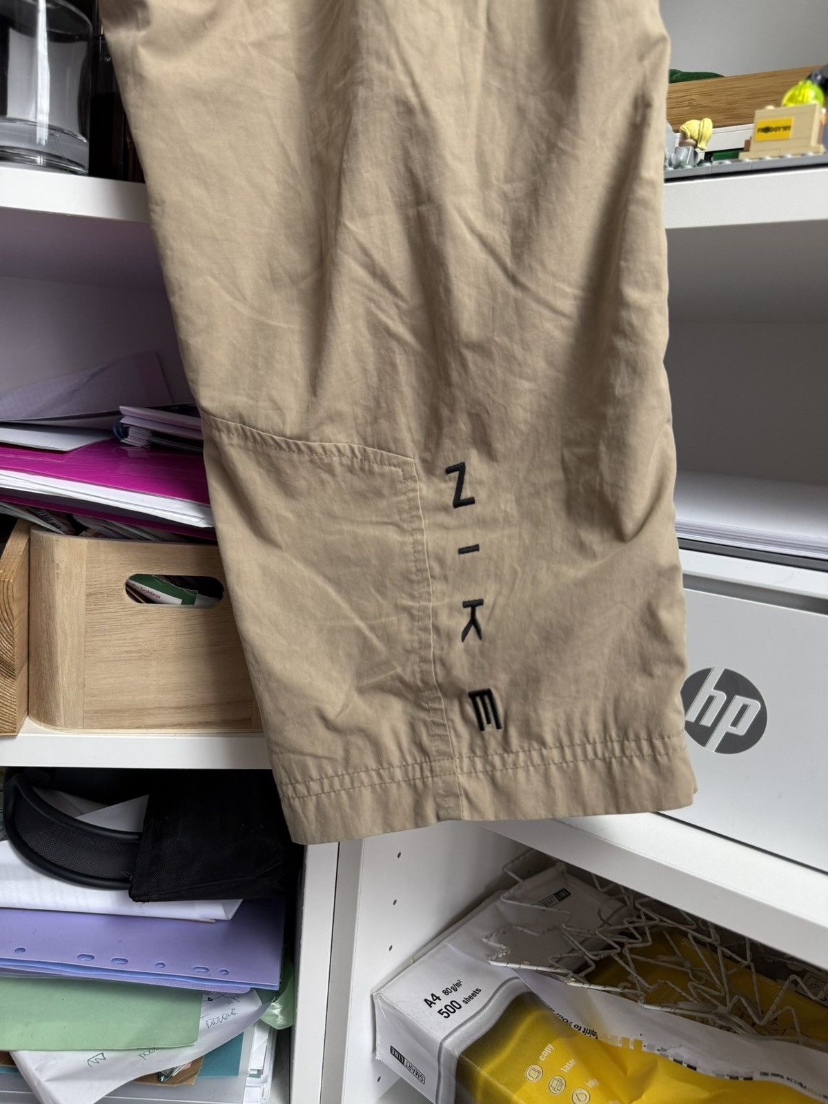 Nike × Vintage Vintage 90s Nike baggy parachute trackpants XL drill gorpcore Size US 36 / EU 52 - 5 Thumbnail