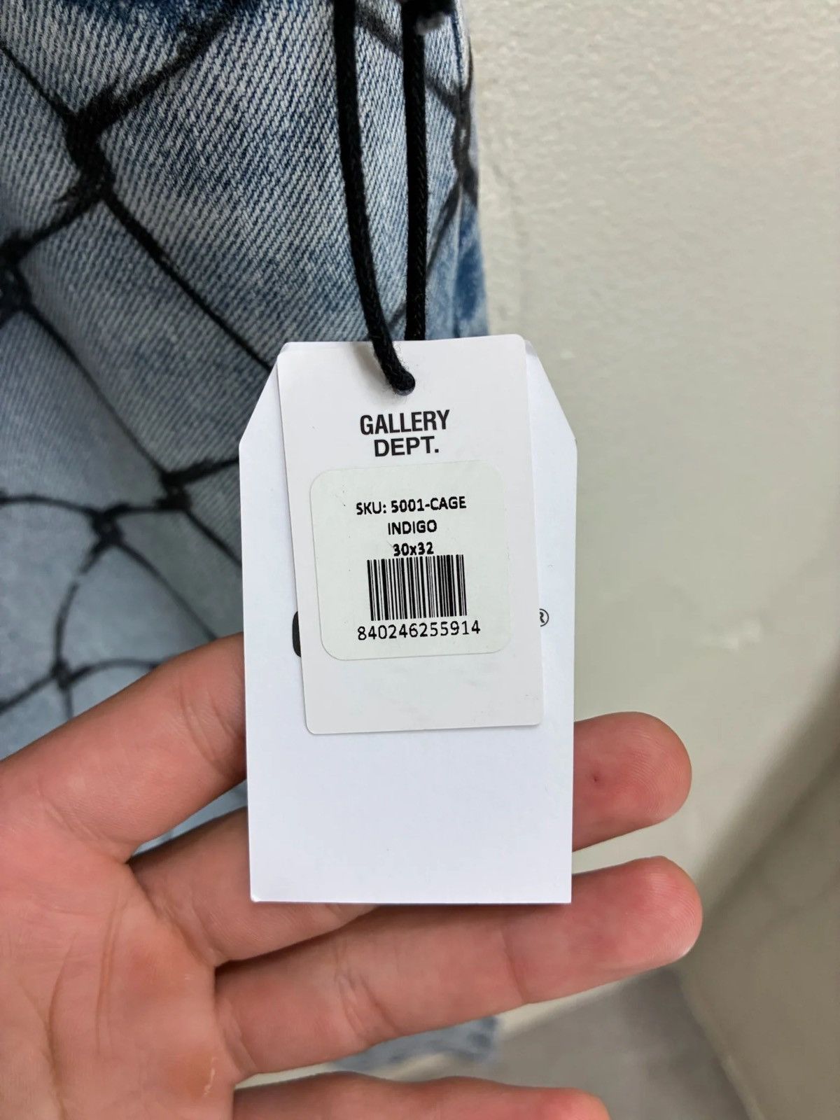 Gallery Dept. GALLERY DEPT CAGE JEANS Size US 30 / EU 46 - 6 Thumbnail