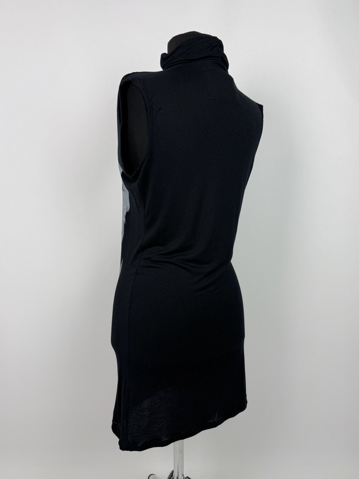 Pepe Jeans Pepe Jeans x Andy Warhol Portrait Black Turtleneck Dress S Size S / US 4 / IT 40 - 2 Thumbnail