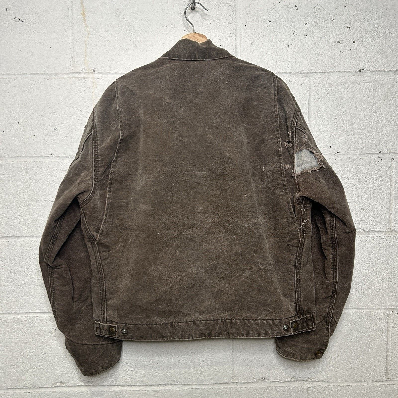 Carhartt Vintage Carhartt Blanket-Lined Detroit Jacket “Chestnut” Size US L / EU 52-54 / 3 - 2 Thumbnail