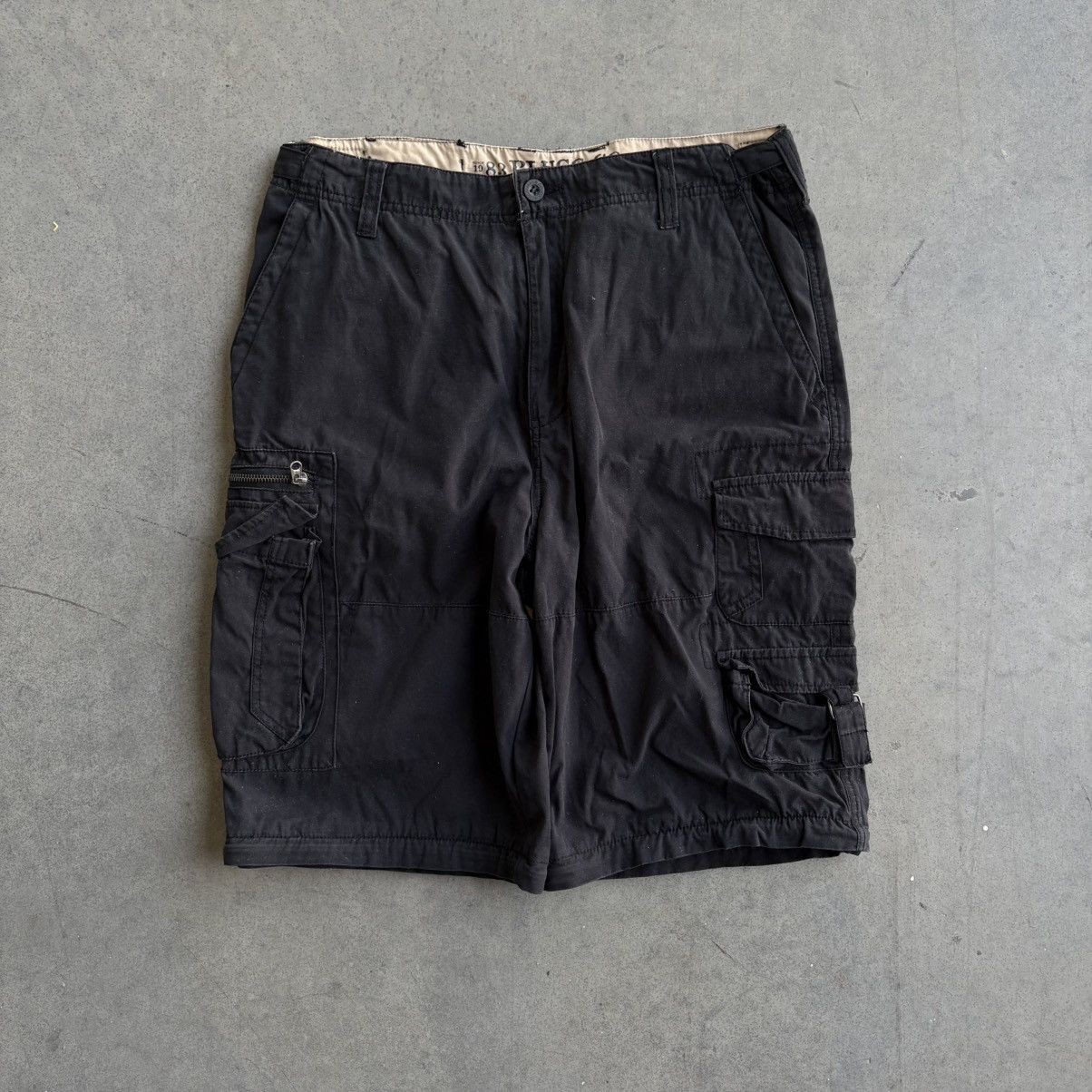 Southpole Y2K Gorpcore Abercrombie Plugg Style Cargo Shorts Pants 33" Size US 38 / EU 54 - 8 Thumbnail