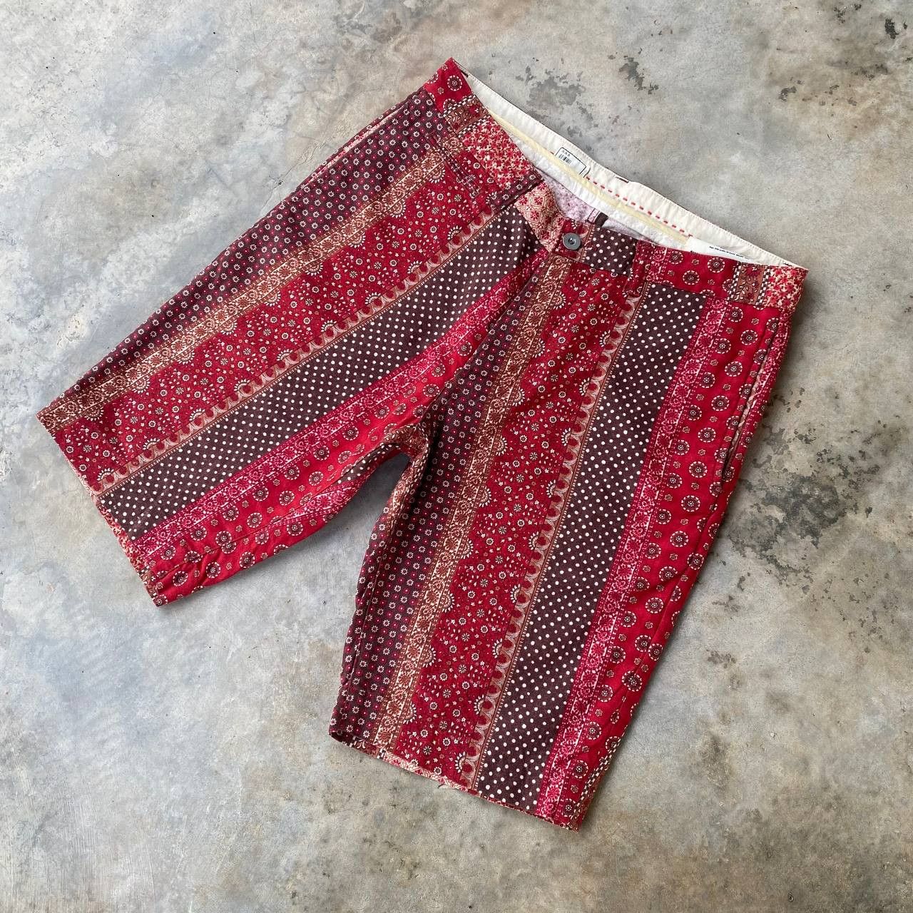 Hiroshi Kato AAA HIROSHI KATO JAPAN PAISLEY HAWAII SHORTPANT Size US 30 / EU 46 - 8 Thumbnail