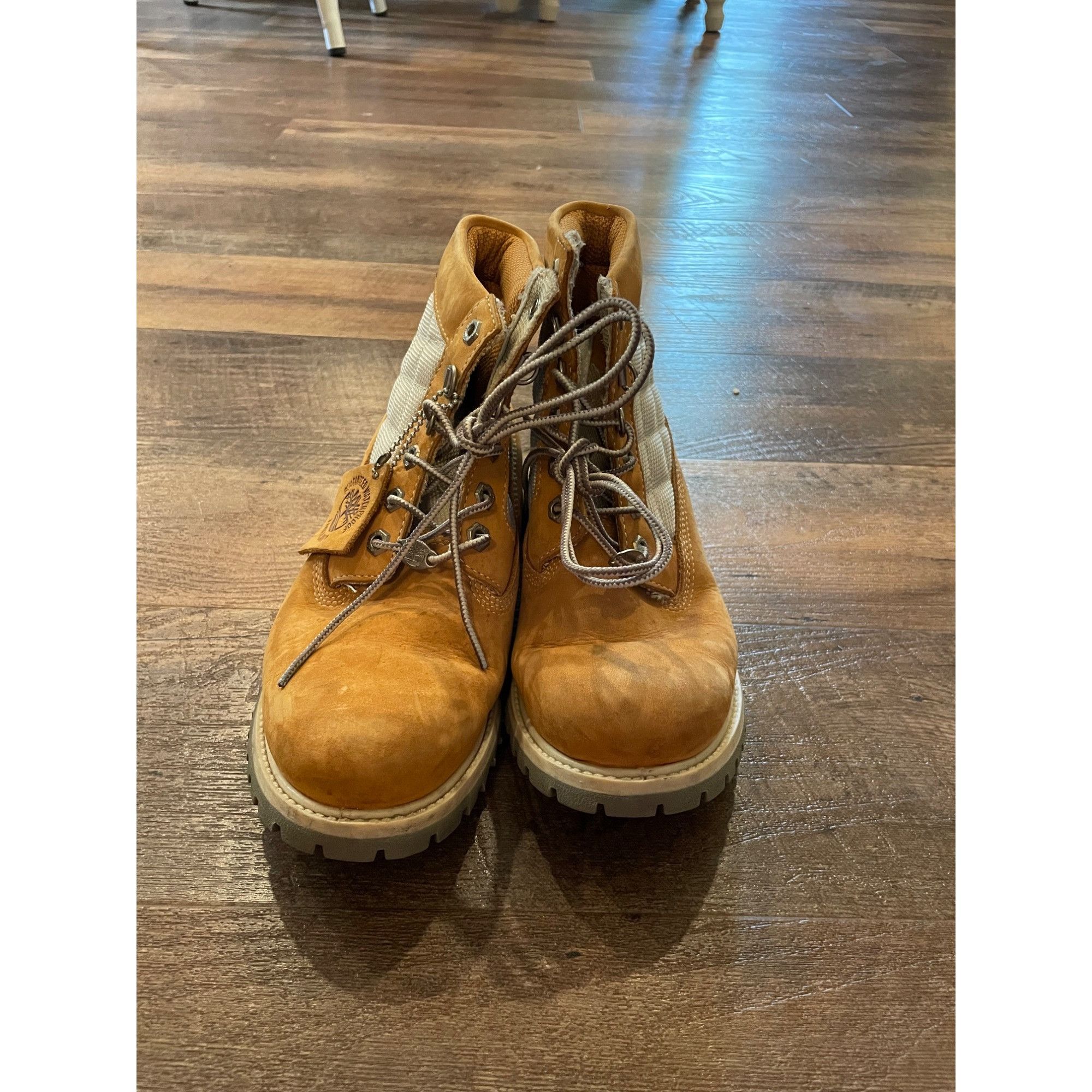 Timberland Timberland Quilted Ankle Boots Brown Nubuck Leather 16371-91 Size US 8 / IT 38 - 2 Thumbnail