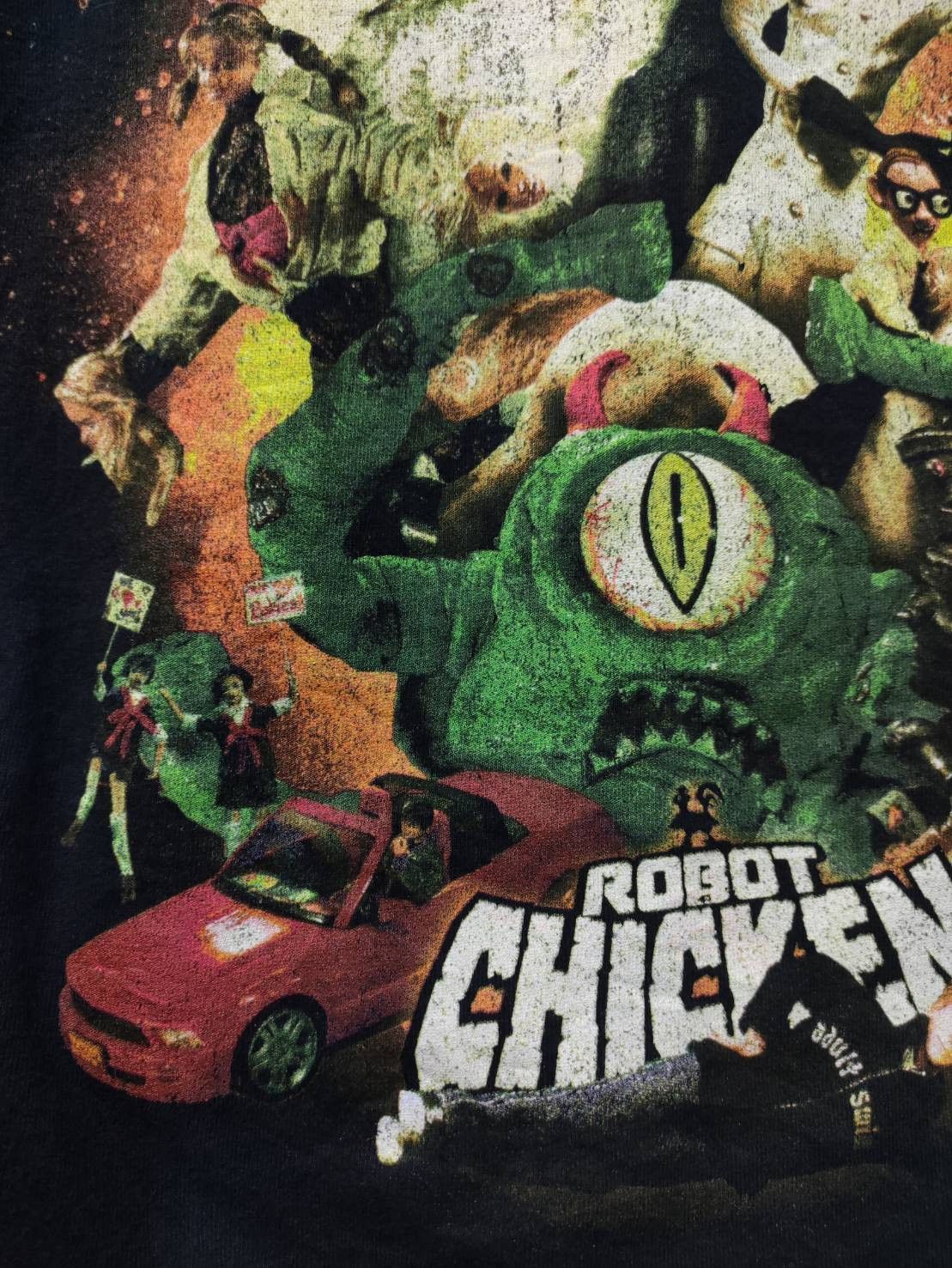 Cartoon Network Rare! Robot Chicken Adult Swim Stop motion Animated Series Size US L / EU 52-54 / 3 - 10 Thumbnail