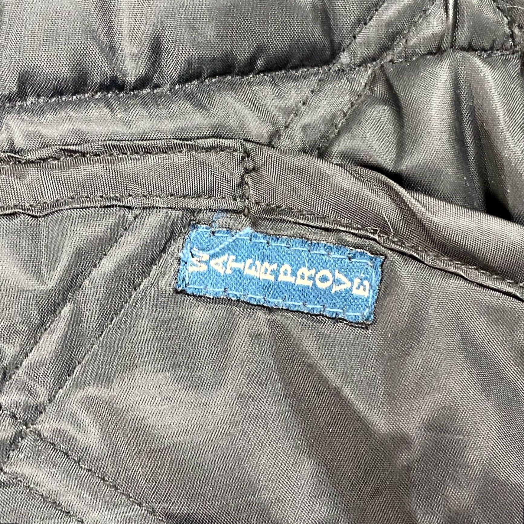 Vintage VTG 90S WATER PROVE DIAMOND QUILTED THERMAL INSULATED BOMBER JACKET M - NYLON OUTER SHELL WATER PROVE Size US M / EU 48-50 / 2 - 3 Thumbnail