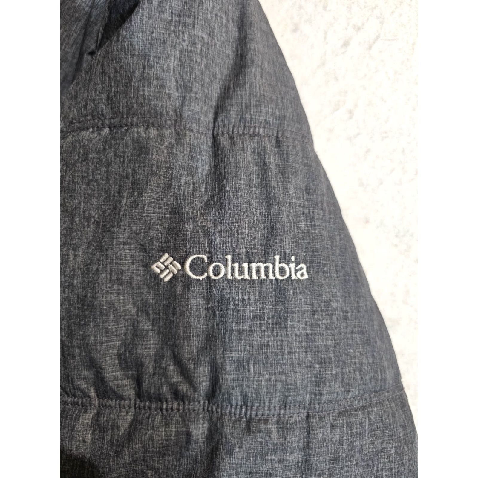 Vintage Columbia Classic Dark Grey Winter Quilted Puffer Jacket Hooded Women's XL Size XL / US 12-14 / IT 48-50 - 5 Thumbnail
