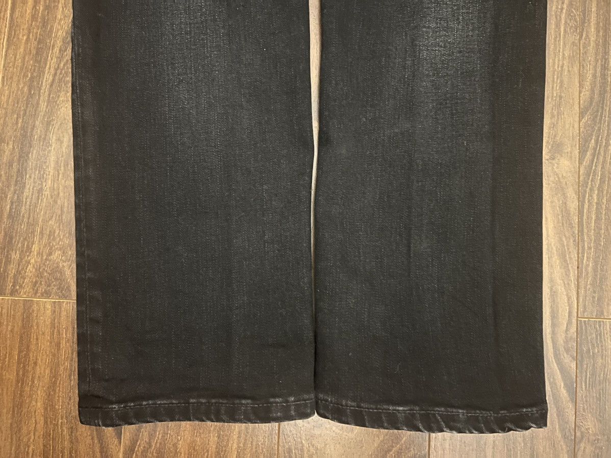 Nudie Jeans 1006533 Nudie Lean Dean Black Star Jeans Size US 34 / EU 50 - 6 Thumbnail