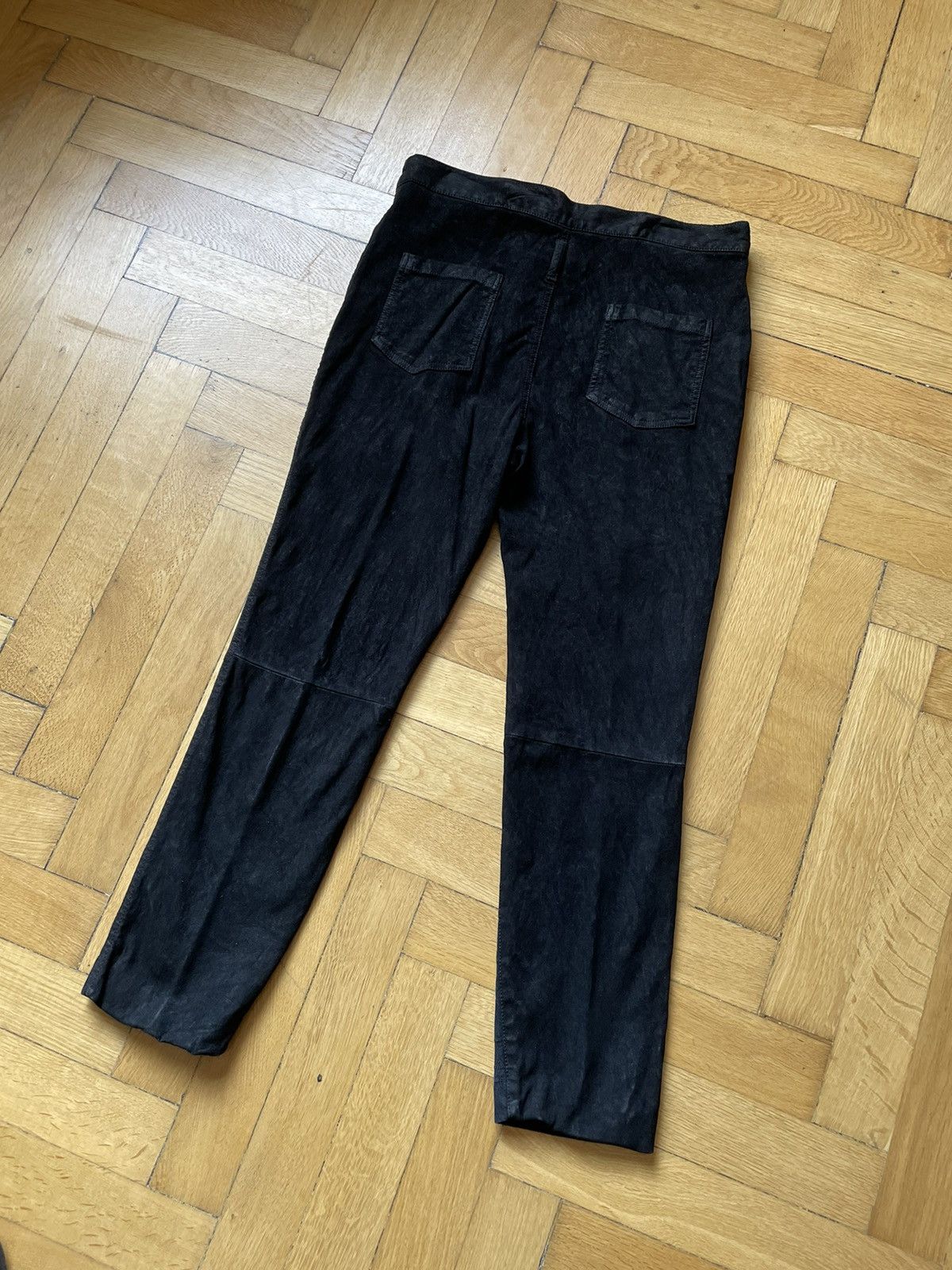 Haider Ackermann SS17 Bleached Two Tone Suede Trousers Size US 30 / EU 46 - 6 Thumbnail