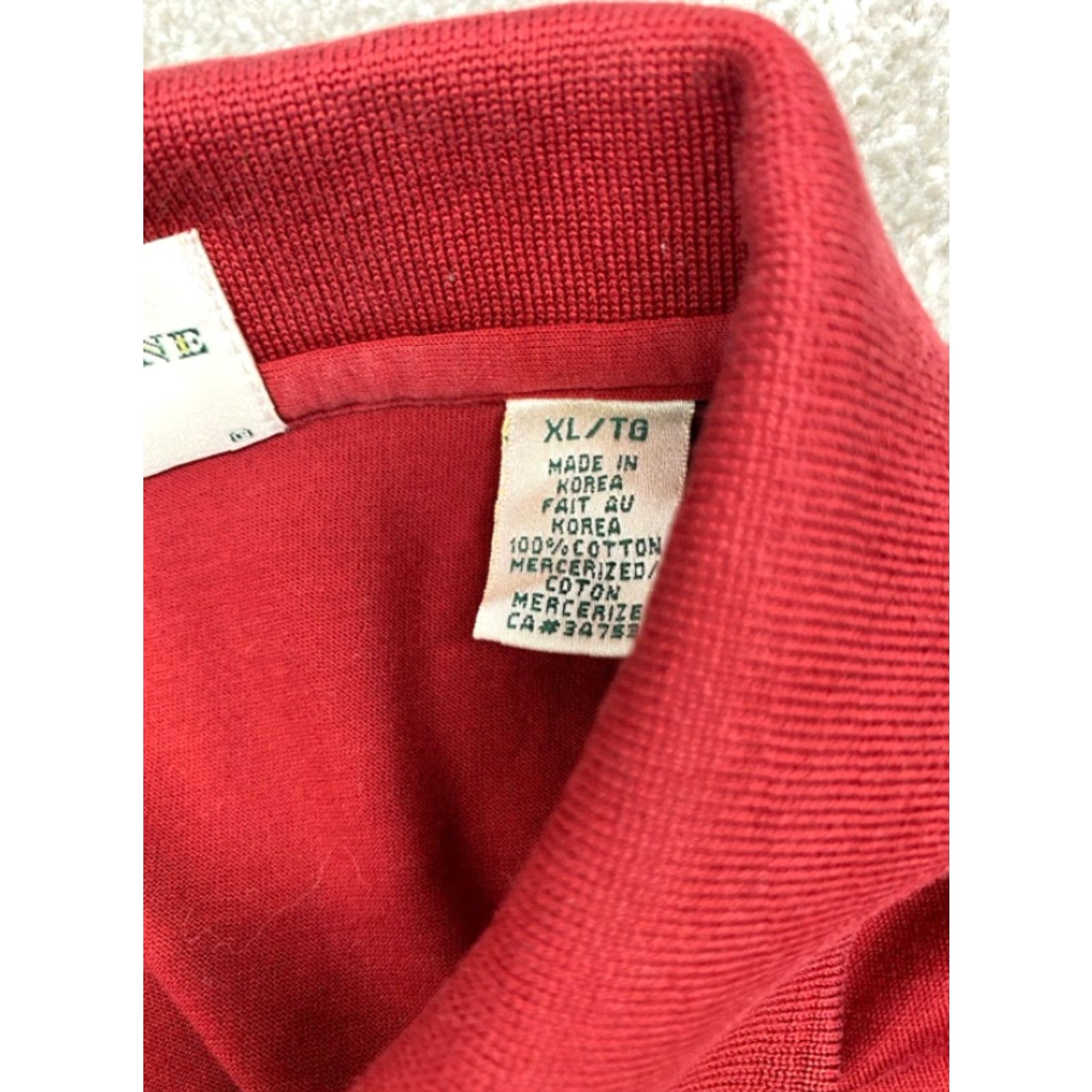 Vintage VINTAGE Fairway & Greene Golf Polo Shirt XL Maroon Long Sleeve Medinah Country Mens Size US XL / EU 56 / 4 - 6 Thumbnail