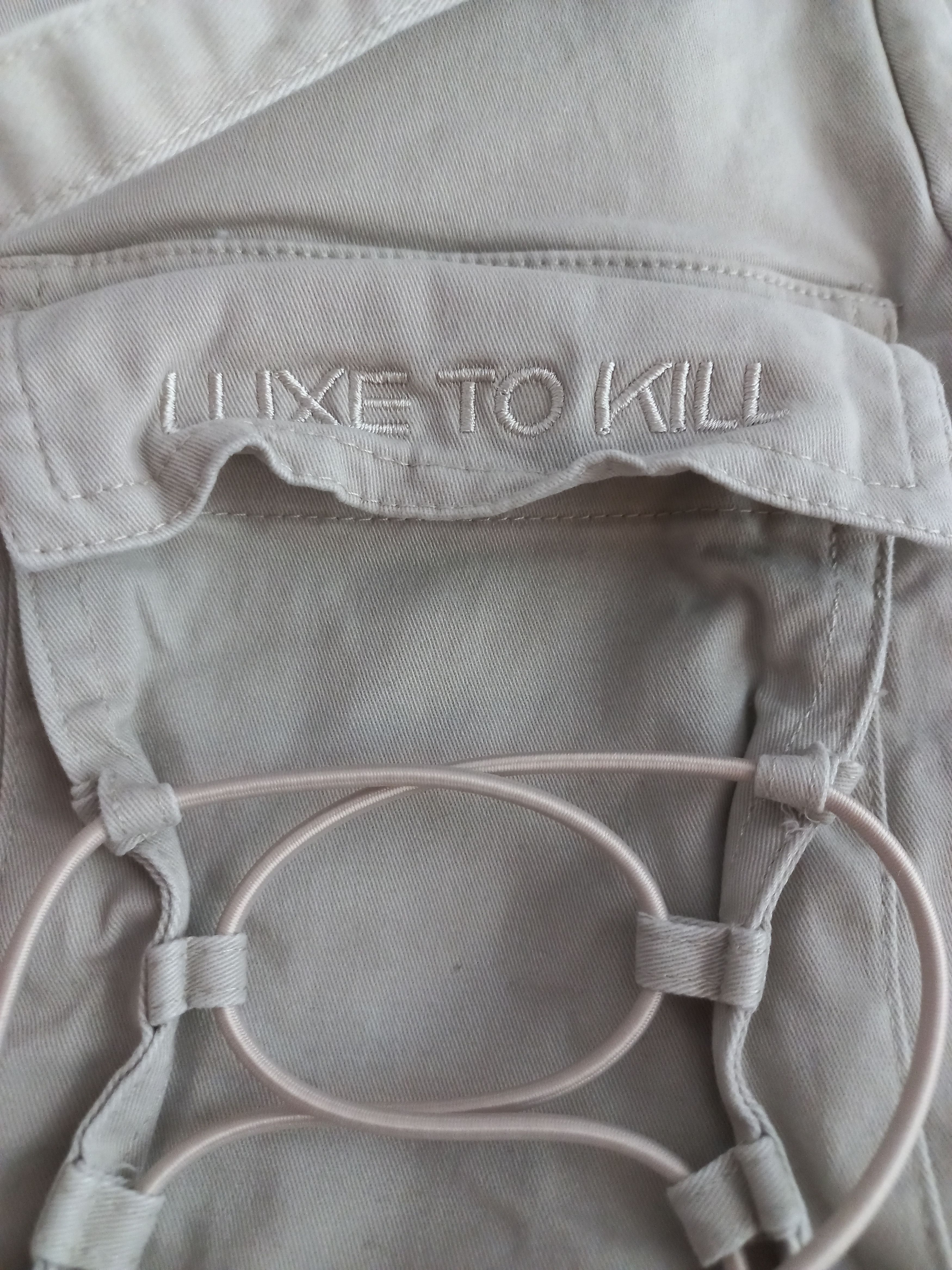 Other Luxe to Kill Women's Cream and Trousers Size 32" / US 10 / IT 46 - 5 Thumbnail