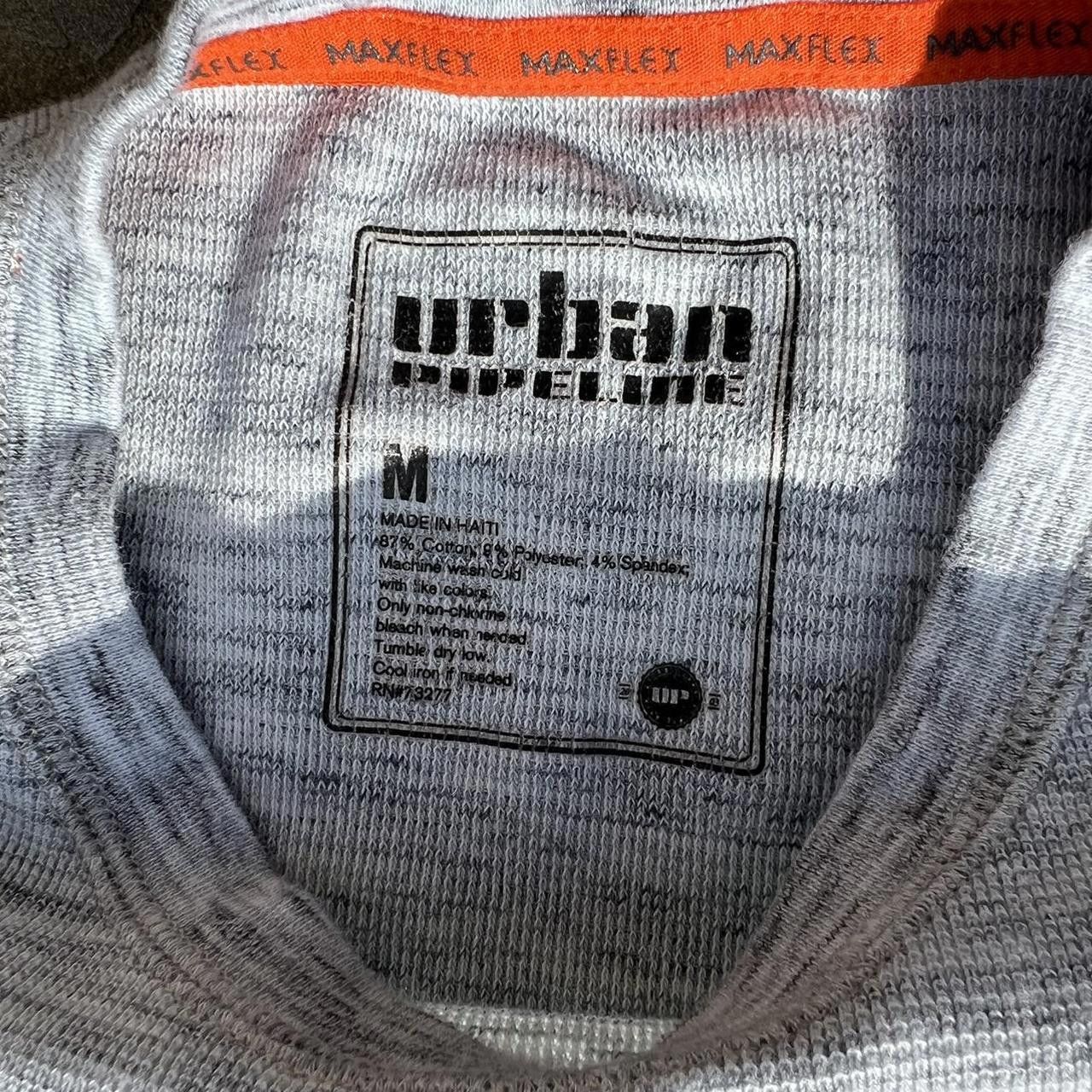 Urban Pipeline Y2K Light Grey Heather Waffle Knit Thermal Size US S / EU 44-46 / 1 - 3 Thumbnail