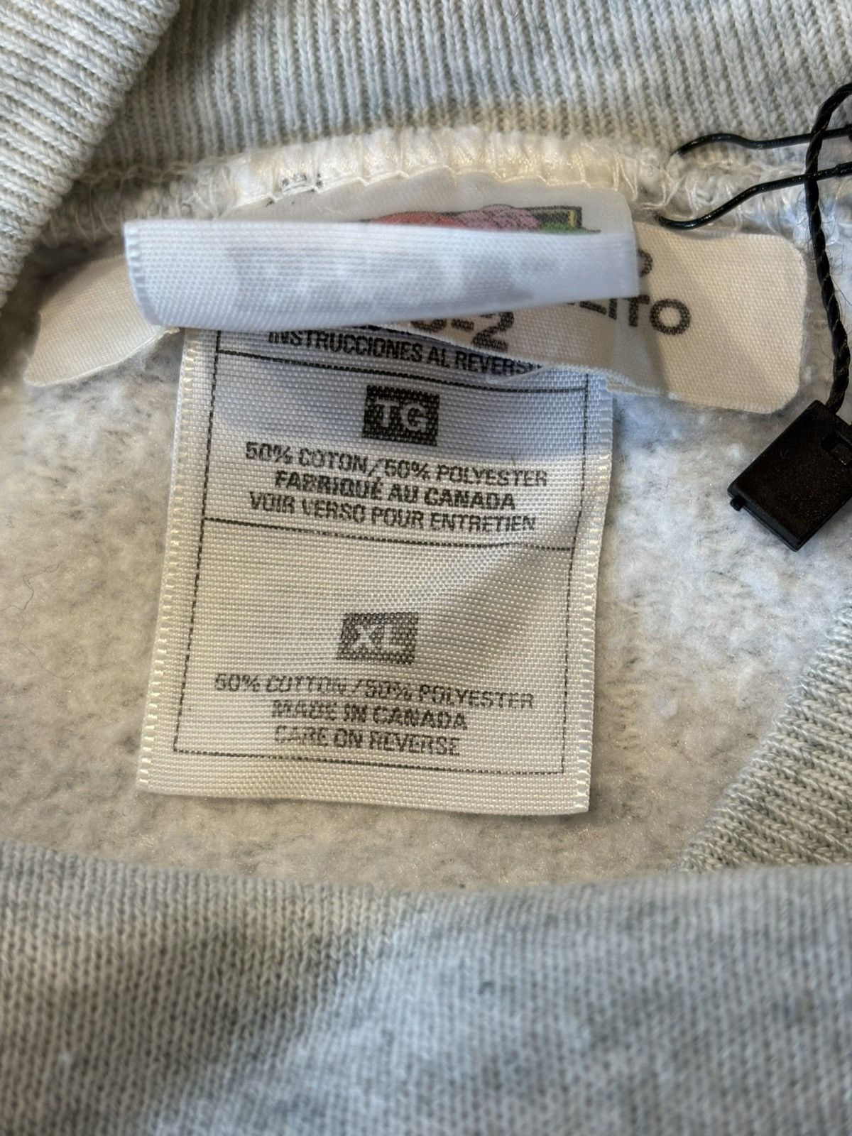 Calvin Klein Vintage 80-90s Calvin Klein Monogram Logo Relaxed Sweatshirt Size US XL / EU 56 / 4 - 5 Thumbnail