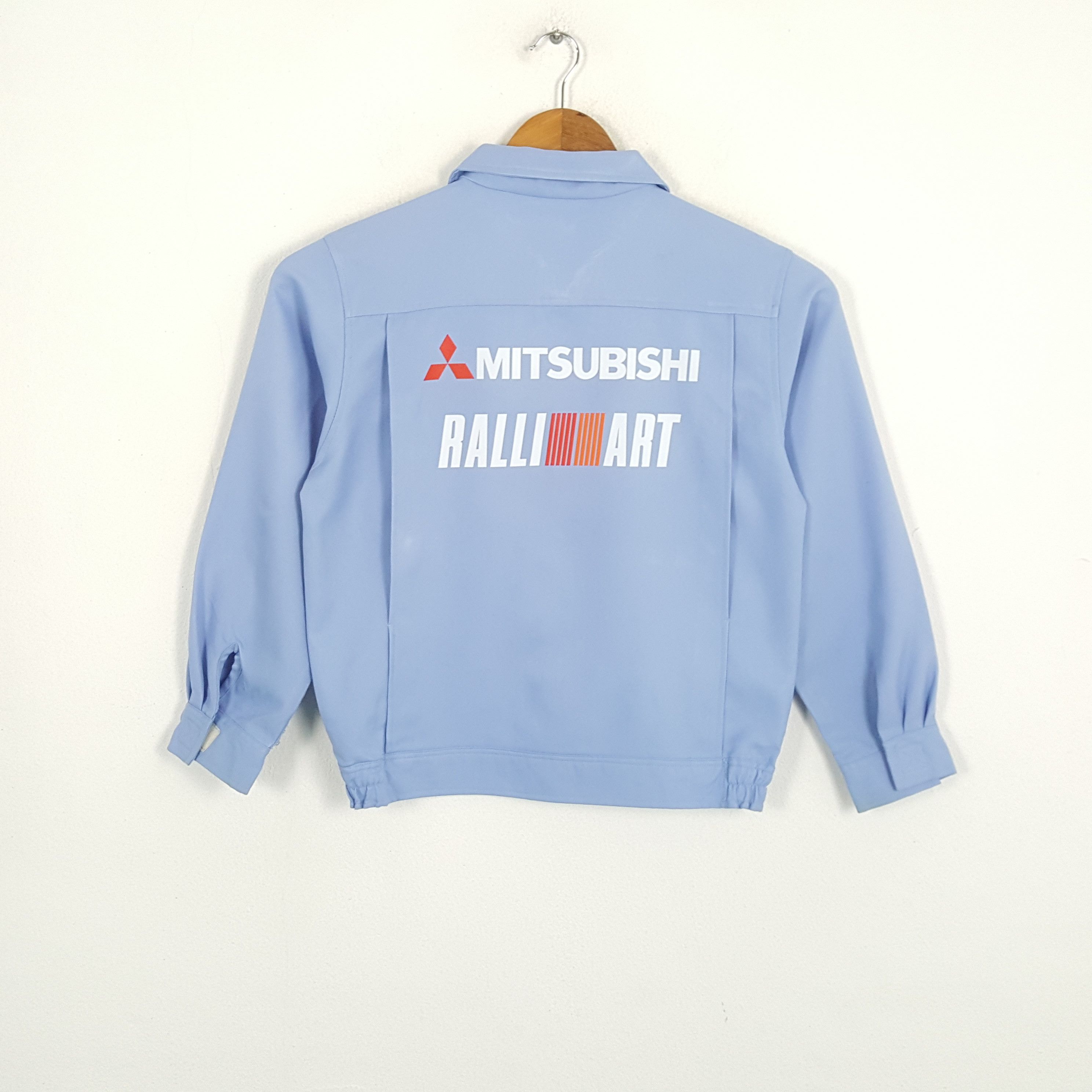 Japanese Brand × Vintage Vintage MITSUBISHI RALLI ART Japanese Racing Custom Jacket Size US S / EU 44-46 / 1 - 1 Thumbnail