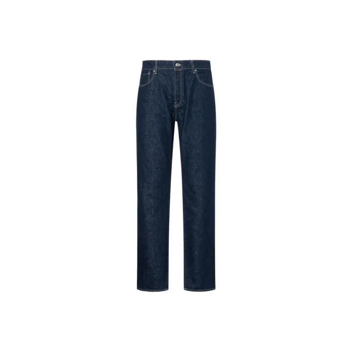 Kenzo Kenzo X Nigo FW22 Dark Blue Loose Jeans 0079 Size US 33 - 1 Thumbnail