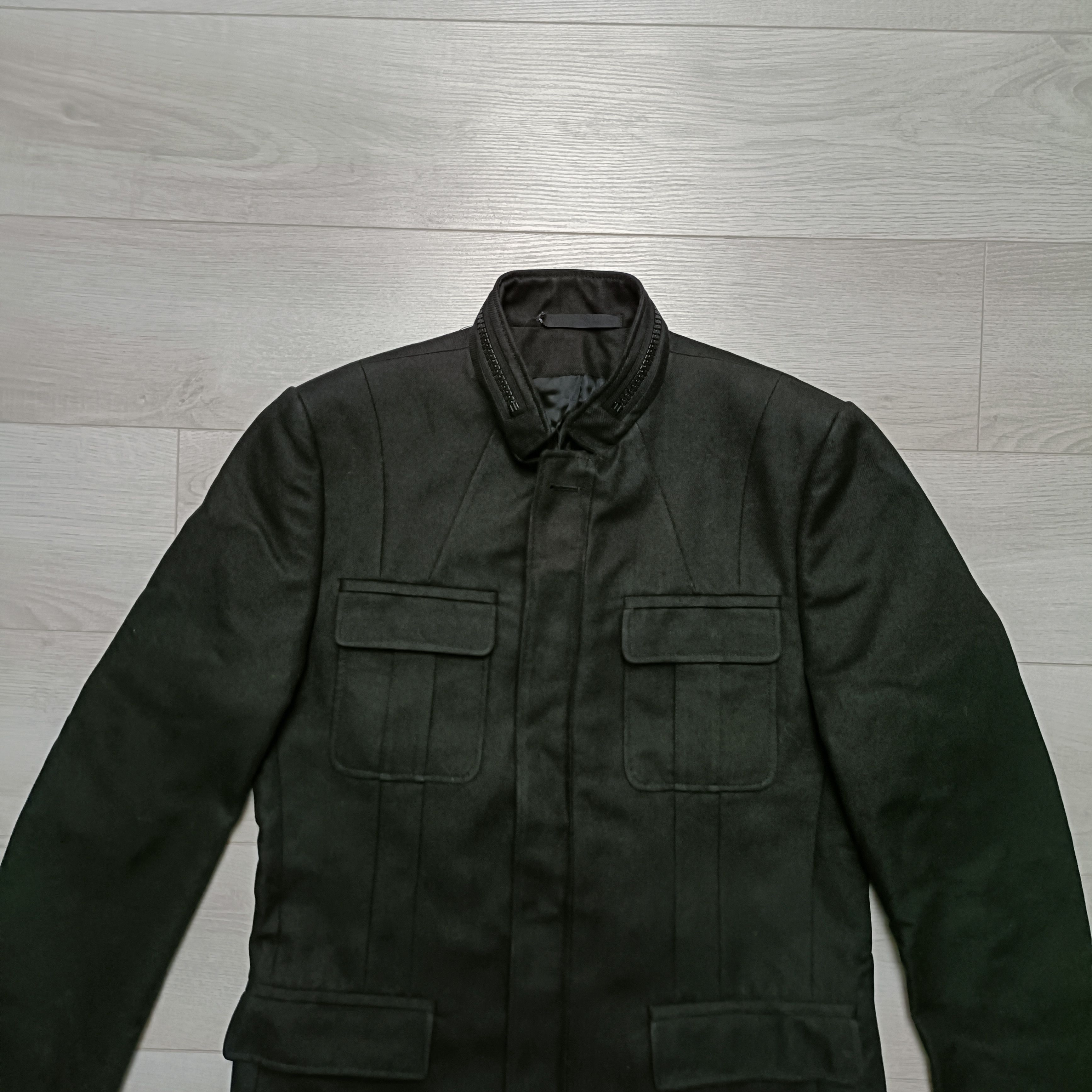 Givenchy Men's Black Cotton Jacket ! Size US M / EU 48-50 / 2 - 7 Thumbnail