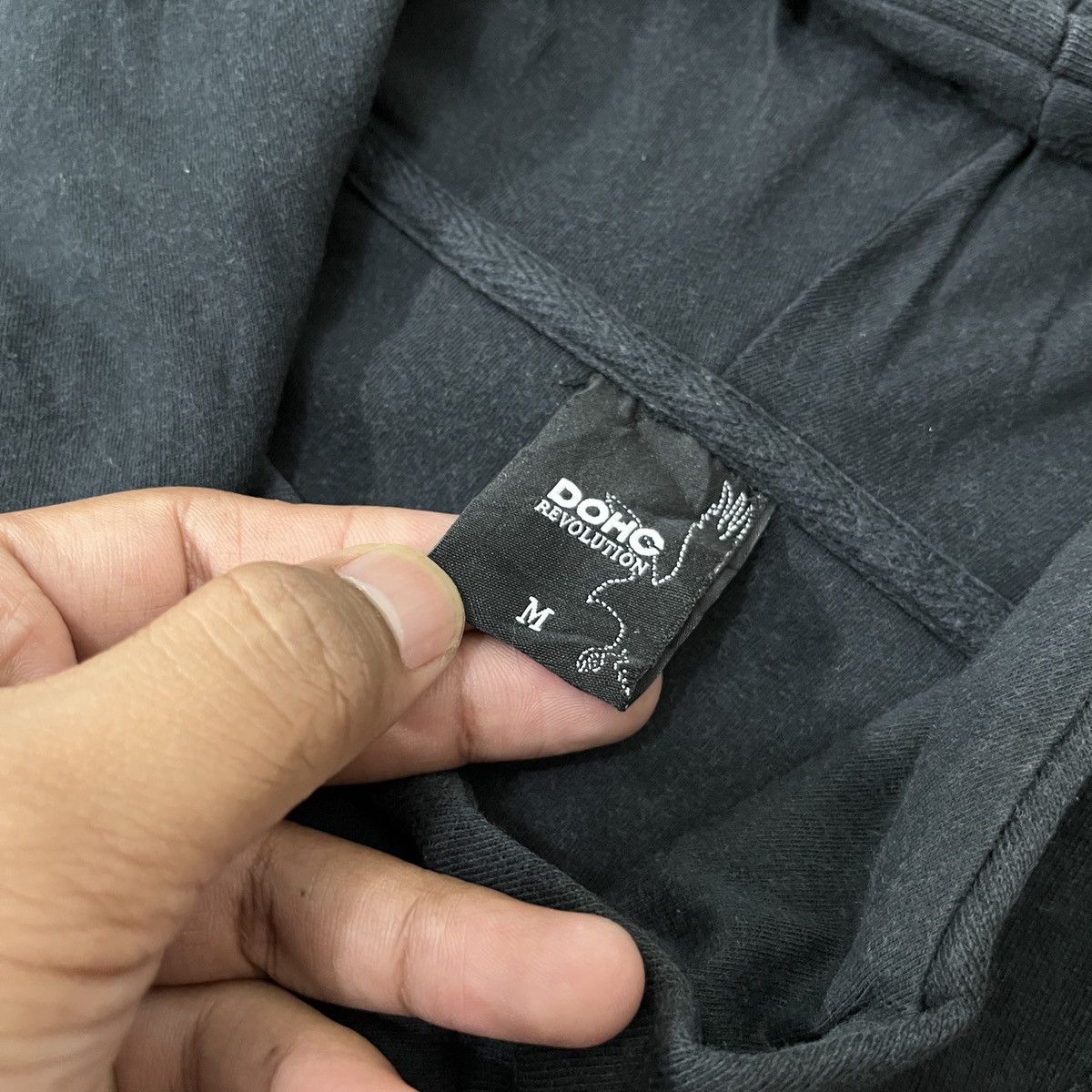 Japanese Brand 2000s DOHC - Asymmetrical Button Hoodie Size US M / EU 48-50 / 2 - 16 Thumbnail
