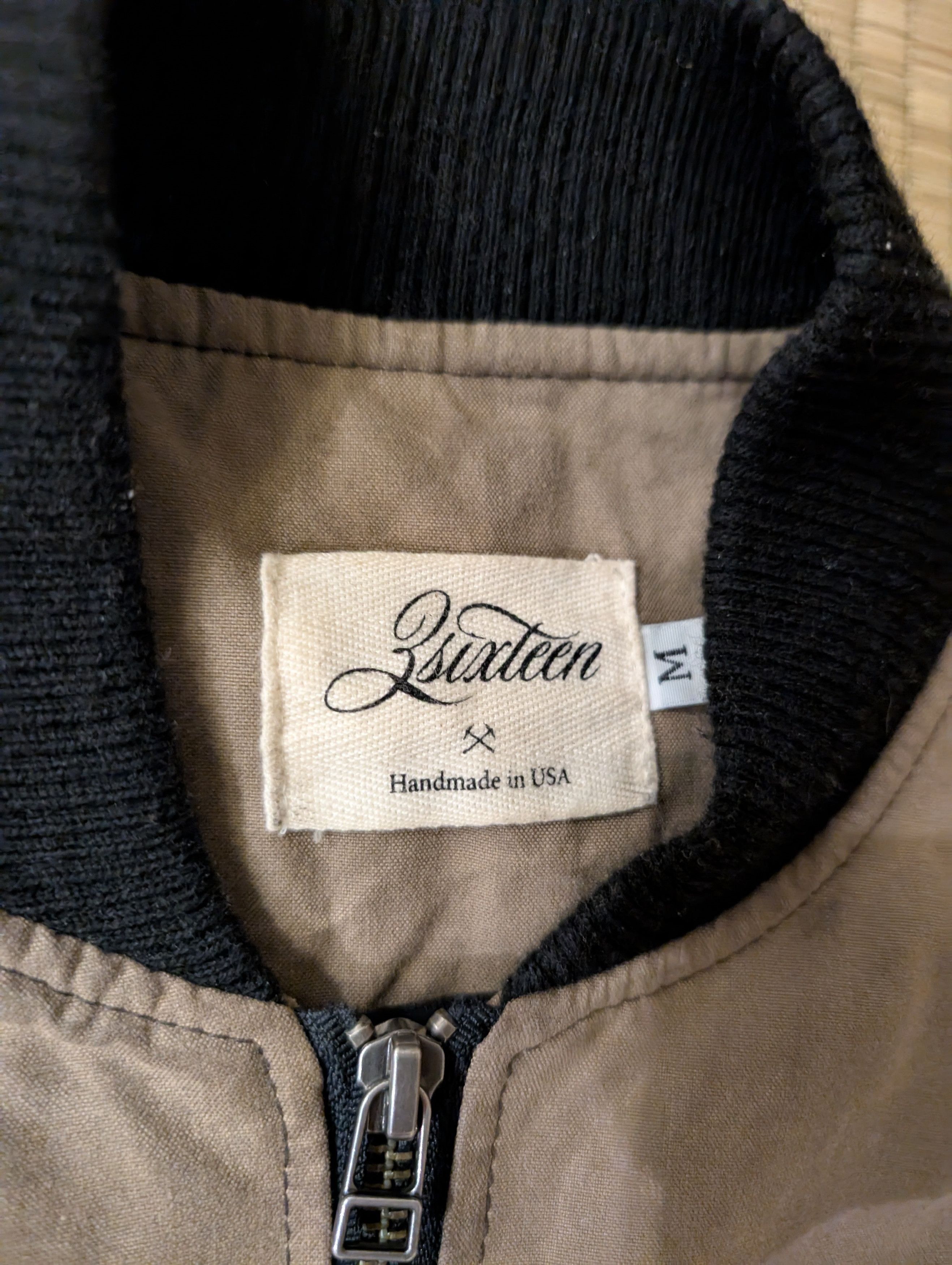3sixteen 3Sixteen Waxed Canvas Stadium Jacket Made in USA Size US M / EU 48-50 / 2 - 3 Thumbnail