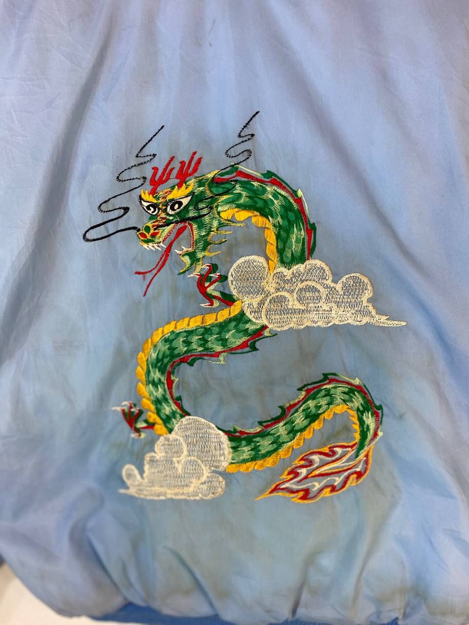 Japanese Brand vintage sukajan jacket embroided dragon nice design Size US L / EU 52-54 / 3 - 12 Thumbnail