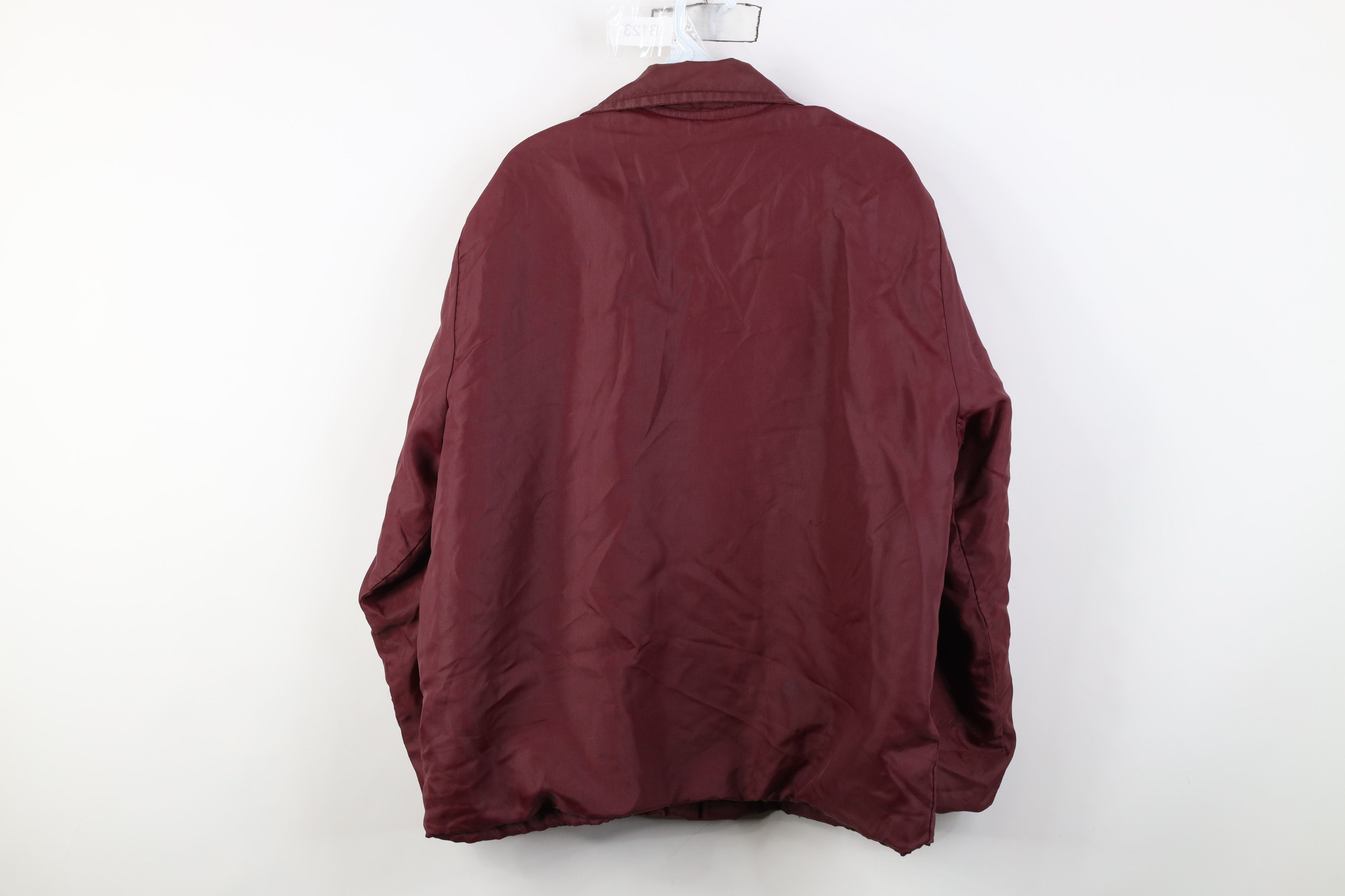 Vintage Vintage 70s Streetwear Coaches Windbreaker Jacket Red USA Size US L / EU 52-54 / 3 - 14 Thumbnail