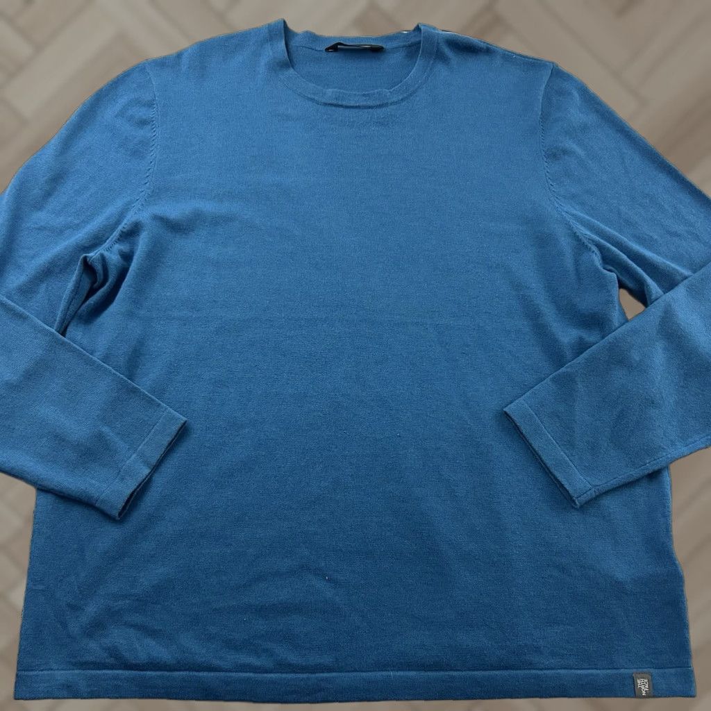 The North Face The North Face ThermoWool Merino Wool Pullover Sweater Mens XXL Blue Pullover Wool 2XL Blue Mens 90s? Size US XXL / EU 58 / 5 - 1 Thumbnail