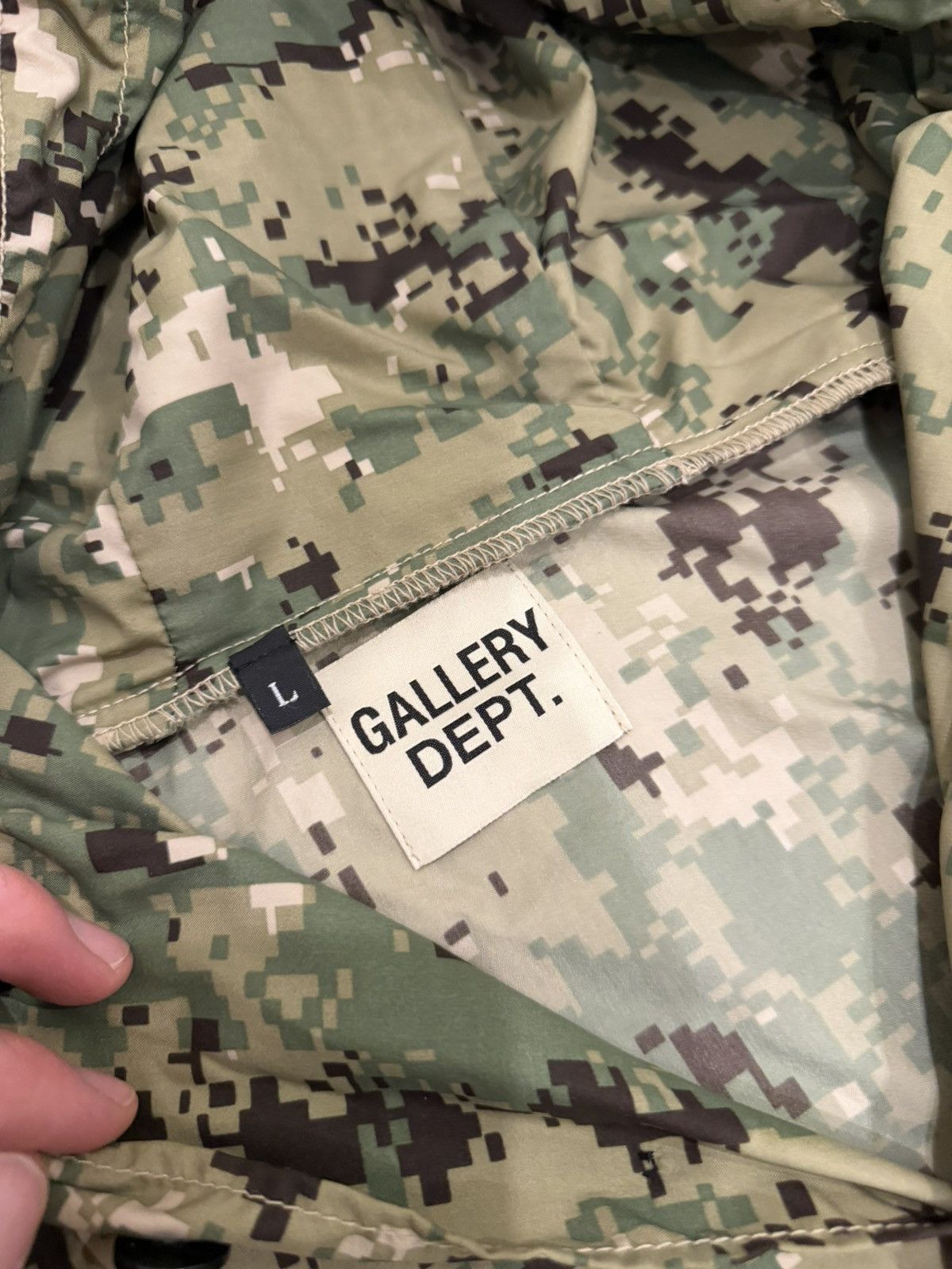 Gallery Dept. Gallery Dept. Digital Camo Anorak Size US L / EU 52-54 / 3 - 3 Thumbnail
