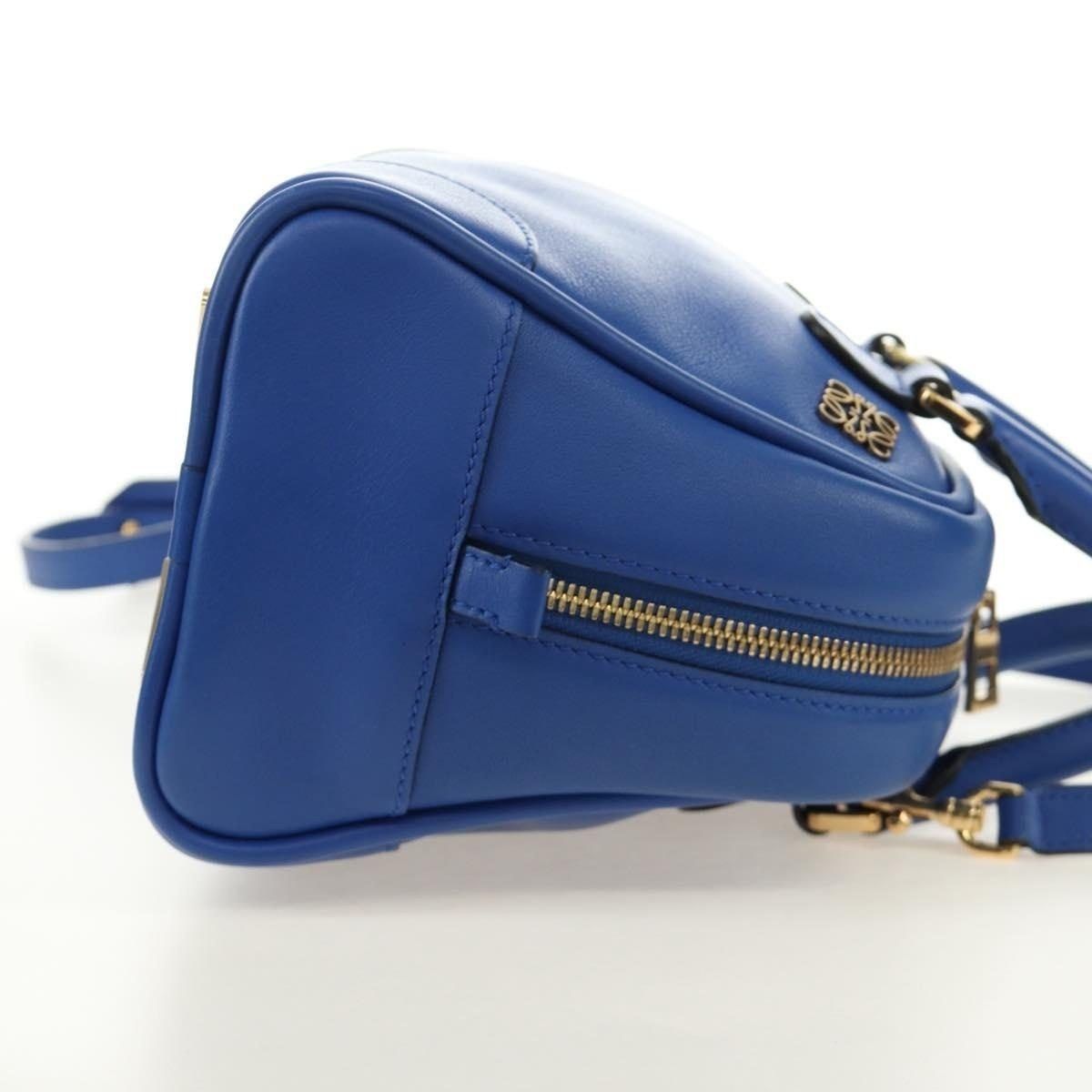Loewe Loewe Classic Calfskin Amazona 75 Handbag Blue Size ONE SIZE - 5 Thumbnail