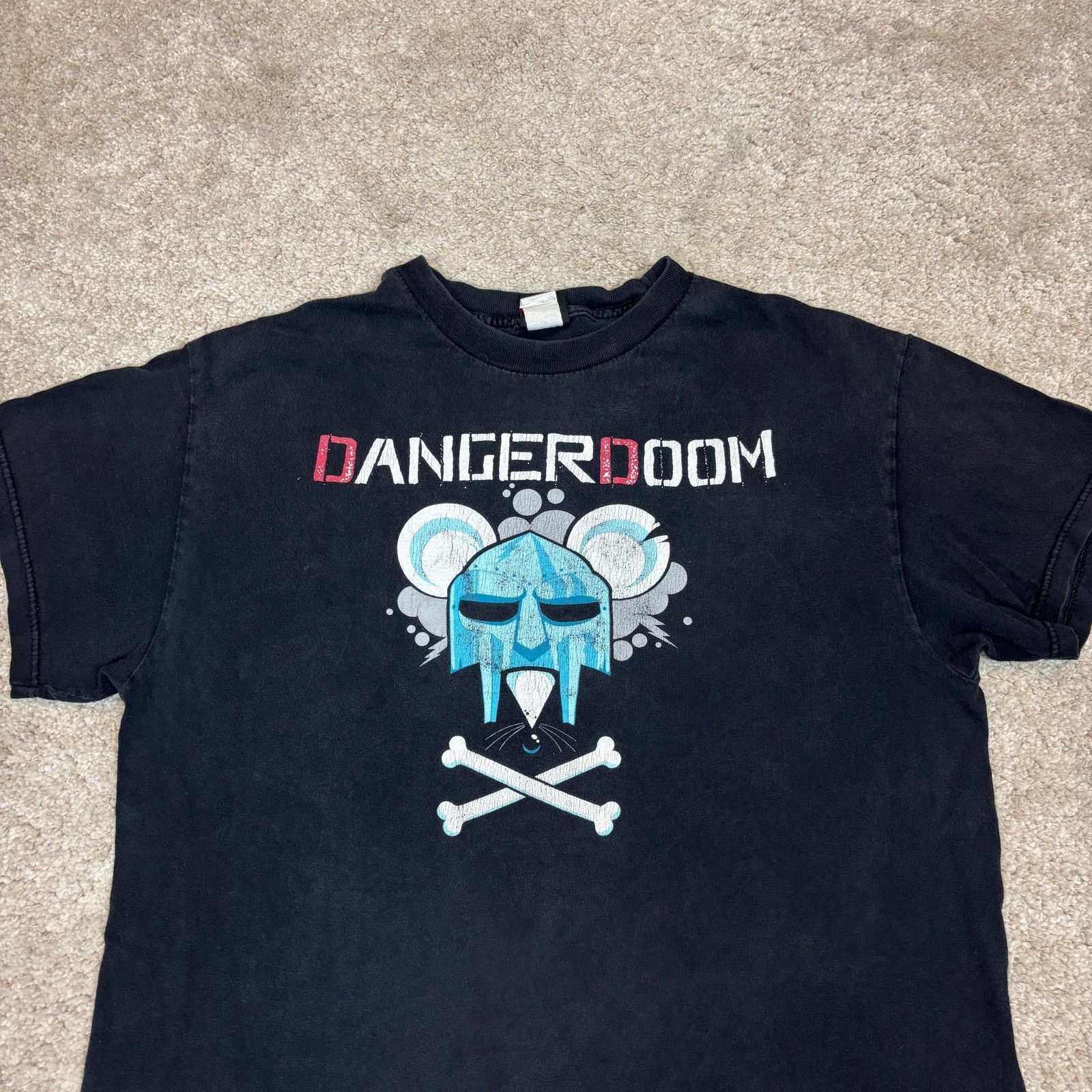 Rap Tees × Vintage Vintage Danger Doom MF Doom Danger Mouse Shirt Rap Men's M Size US M / EU 48-50 / 2 - 2 Thumbnail