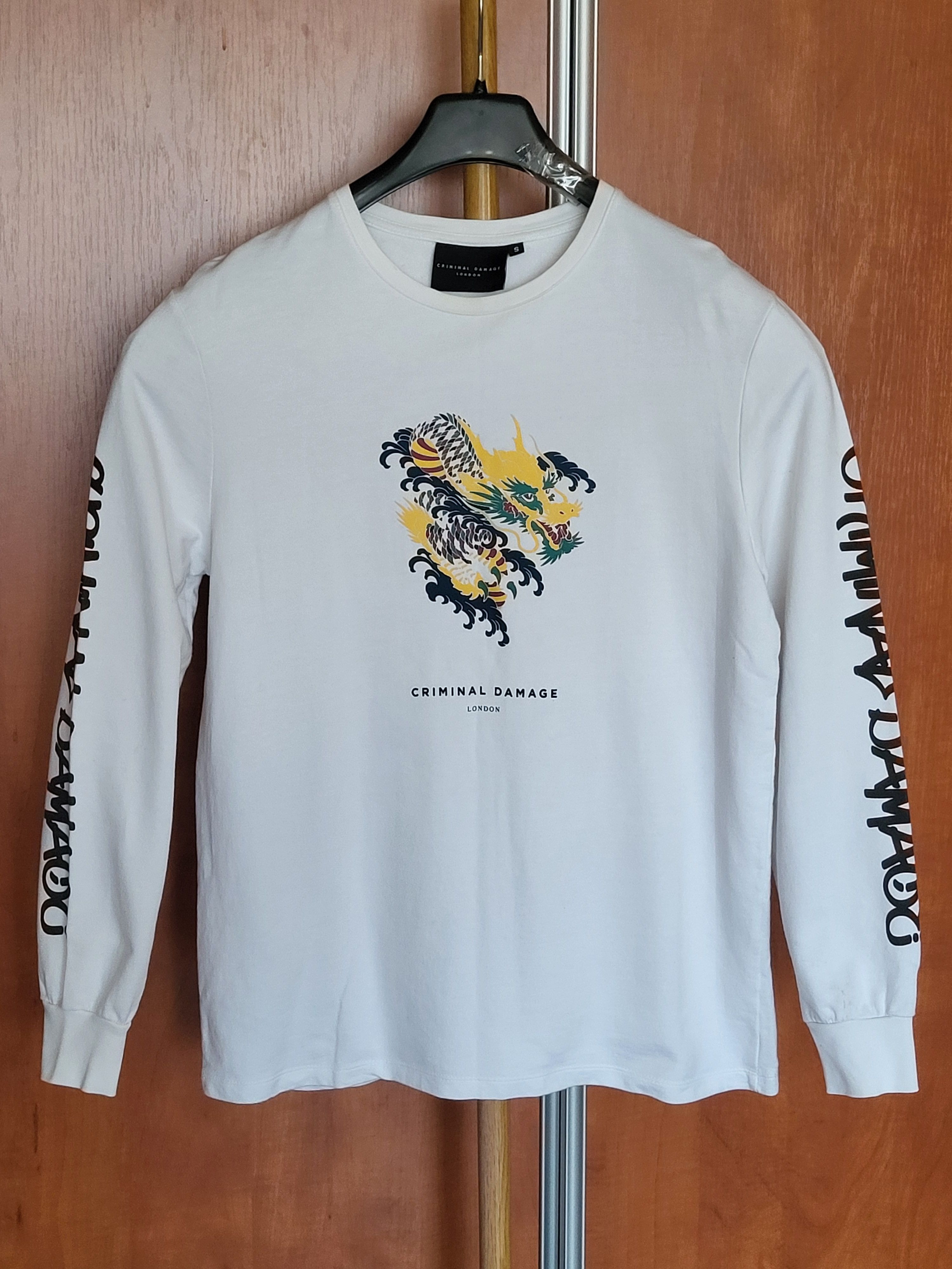 Criminal Damage Criminal Damage Japan Style sweatshirt Rare.S but fit M. Size US S / EU 44-46 / 1 - 4 Thumbnail