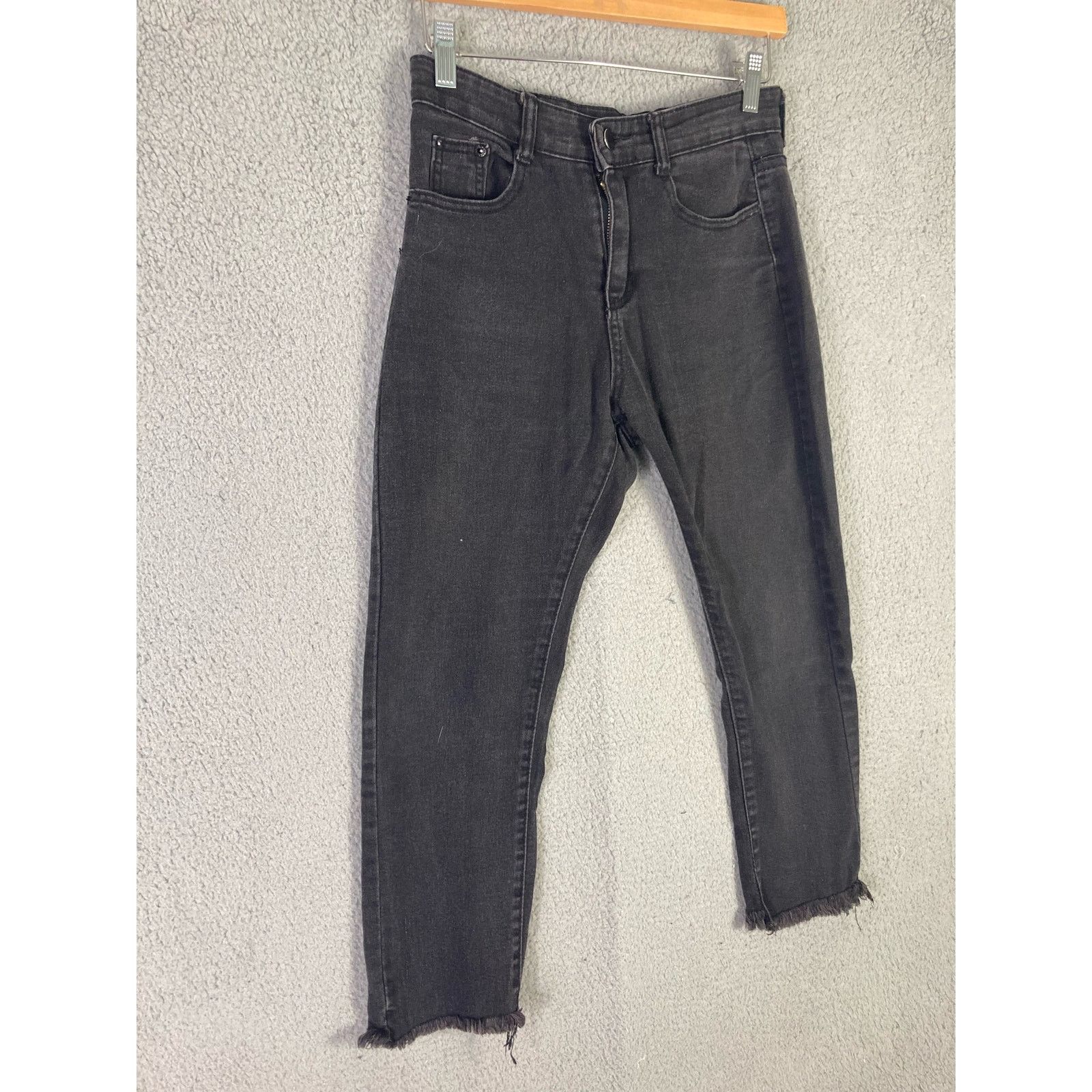 Other Women’s Black Slim Taper Stretch Denim Jeans Size 27 Size 27" / US 4 / IT 40 - 4 Thumbnail