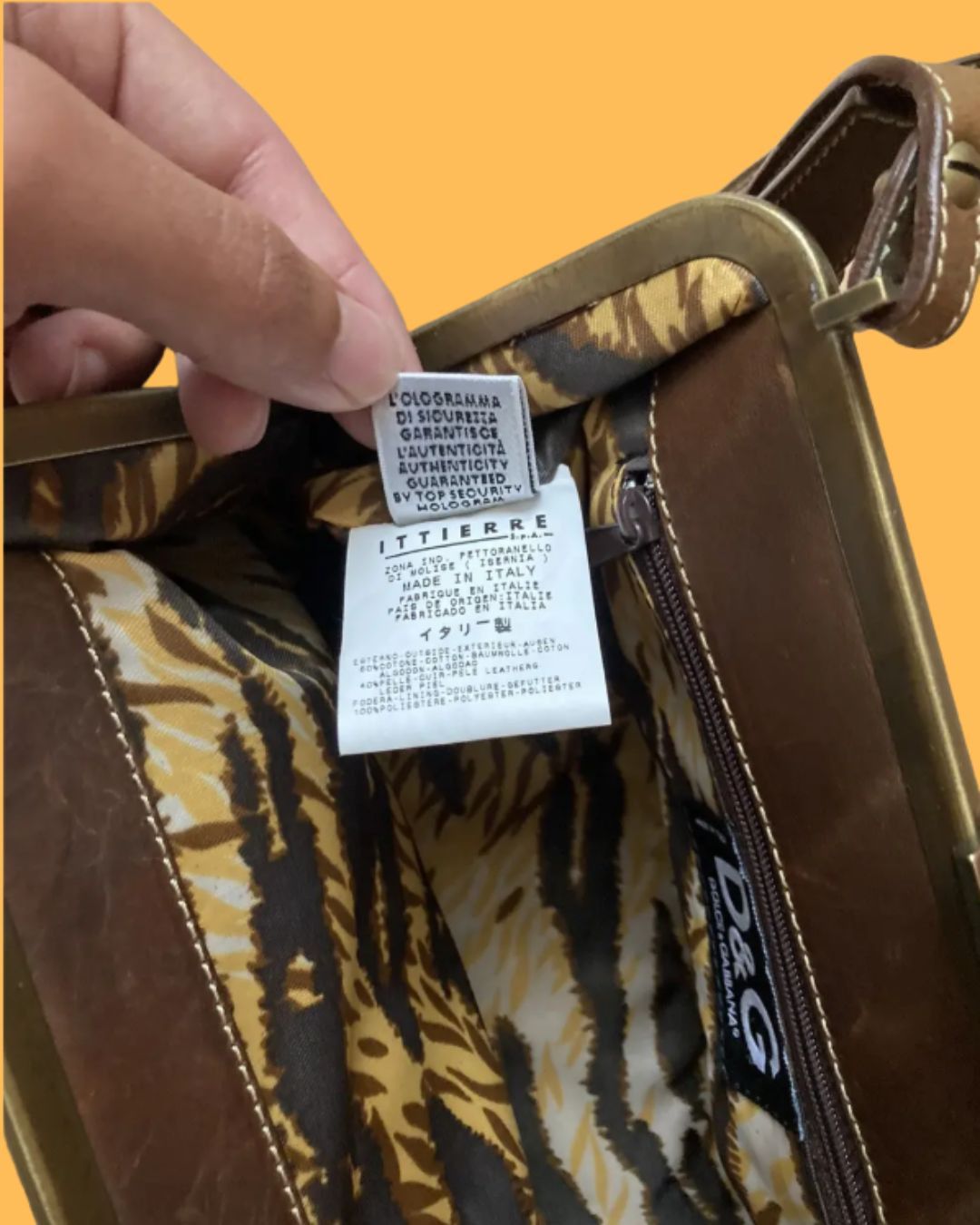 Dolce & Gabbana Dolce & Gabbana 👛 Reconstructed Corduroy Pants Purse Bag Size ONE SIZE - 7 Thumbnail