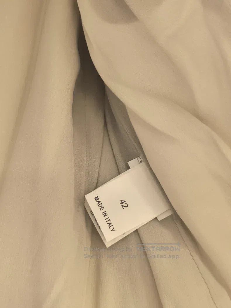 Brunello Cucinelli Brunello Cucinelli Luxurious grey wool coat with silver th Size S / US 4 / IT 40 - 4 Thumbnail