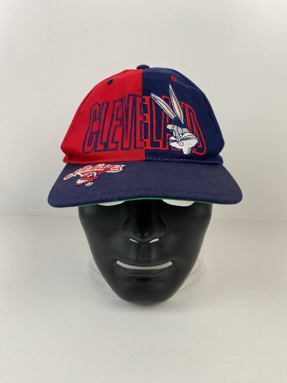 Vintage Cleveland Indians Nutmeg Looney Tunes 90s cap one size Size ONE SIZE - 3 Thumbnail