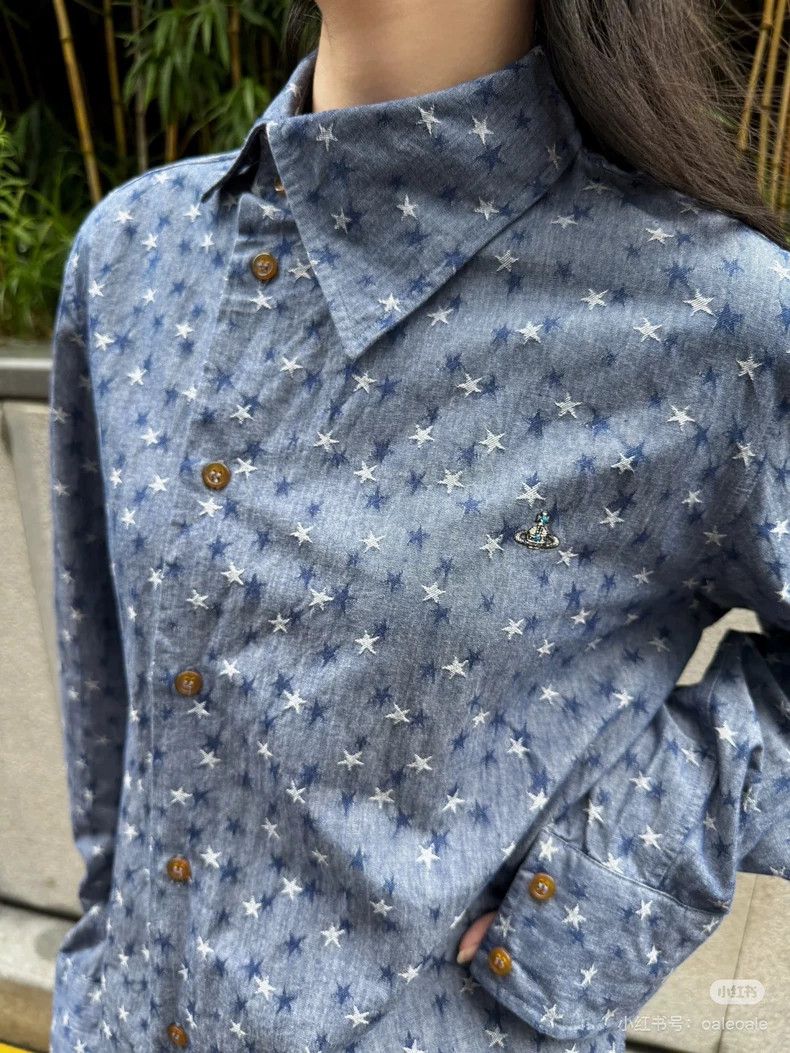 Vivienne Westwood Vivienne Westwood Star print shirt Size M / US 6-8 / IT 42-44 - 4 Thumbnail