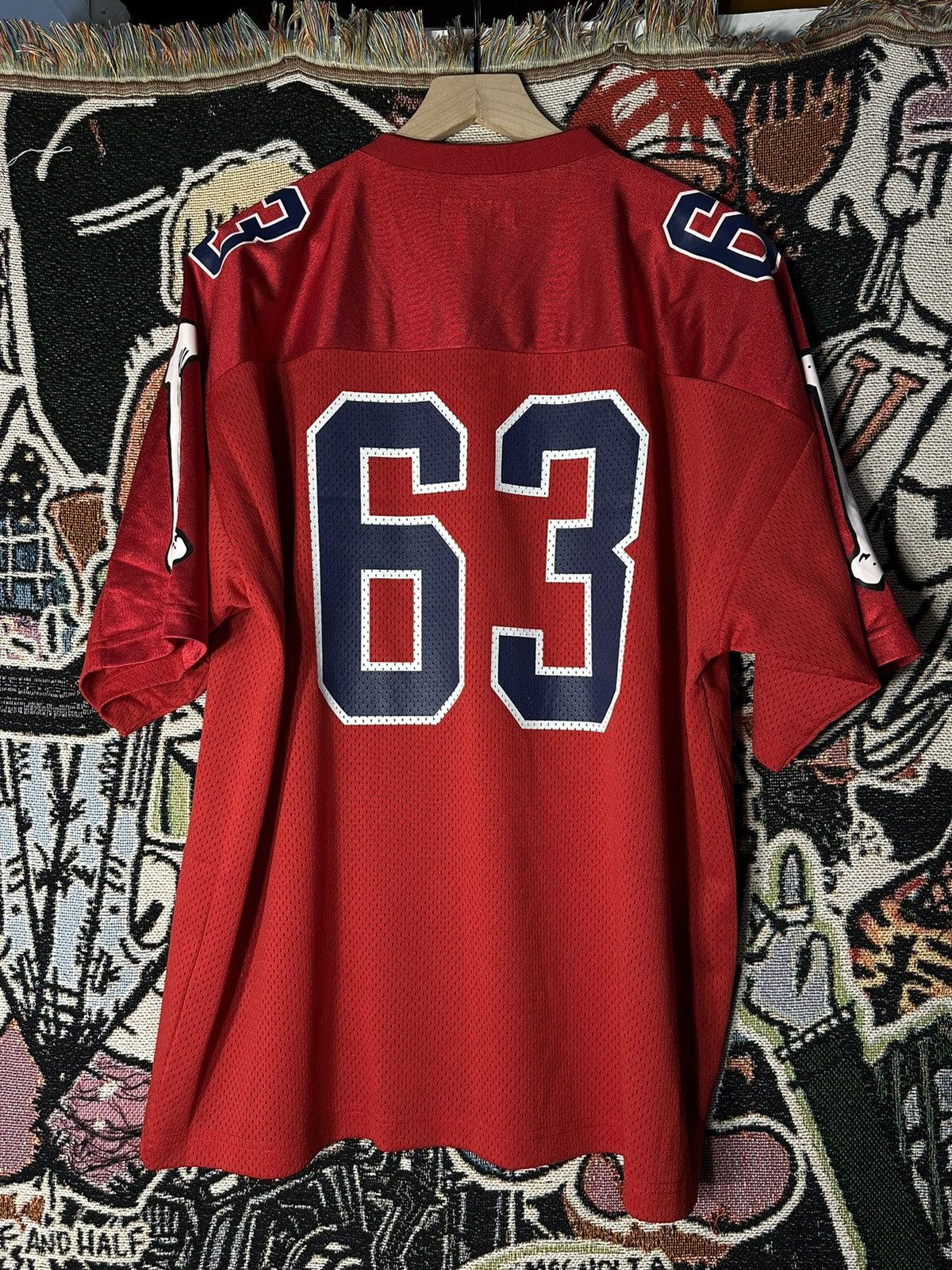 Supreme (Red) Supreme Bones Jersey Size US L / EU 52-54 / 3 - 2 Thumbnail