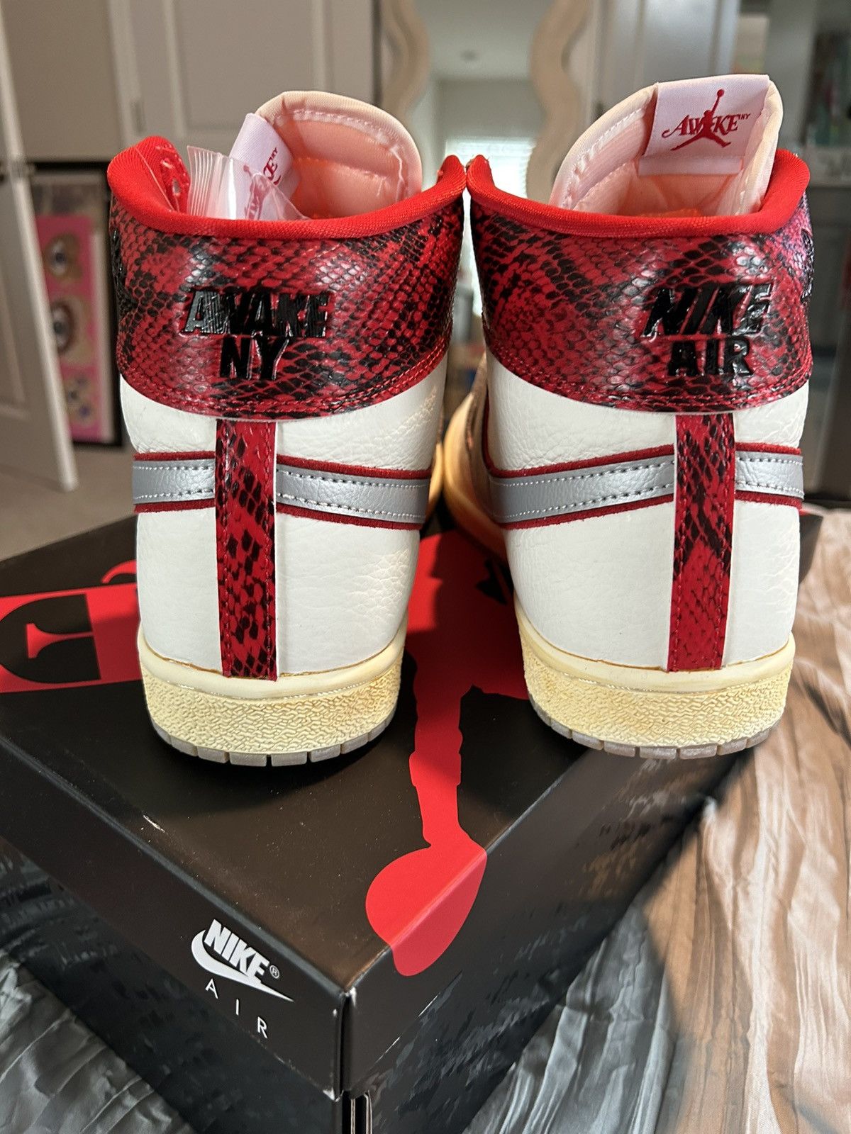 Awake NY × Jordan Brand × Nike Jordan Air Ship PE x Awake NY Size US 10 / EU 43 - 5 Thumbnail
