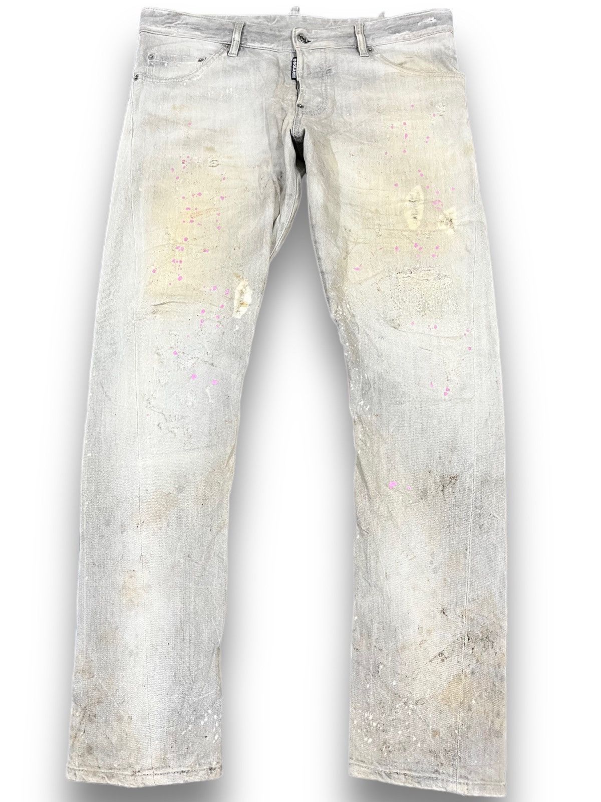 Dsquared2 Vintage DSQUARED2 Distressed Denim Size US 36 / EU 52 - 1 Thumbnail