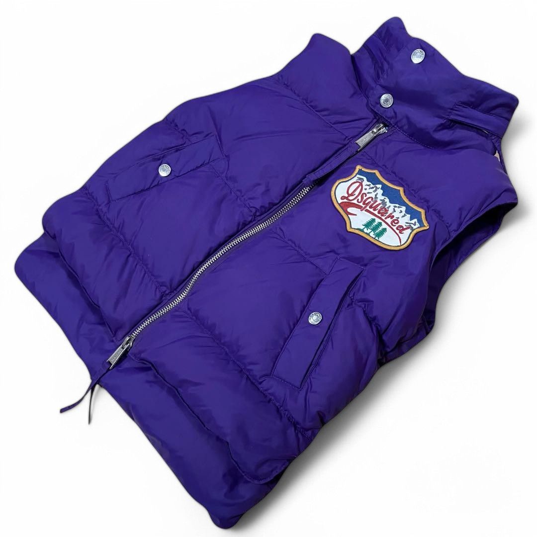 Dsquared2 Dsquared2 - M Reac Down Purple Vest Puffer Down Fur Size US M / EU 48-50 / 2 - 5 Thumbnail