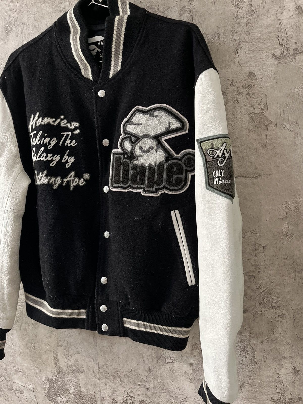 Bape Bape 1990-2000's Varsity Jacket Size US XL / EU 56 / 4 - 3 Thumbnail